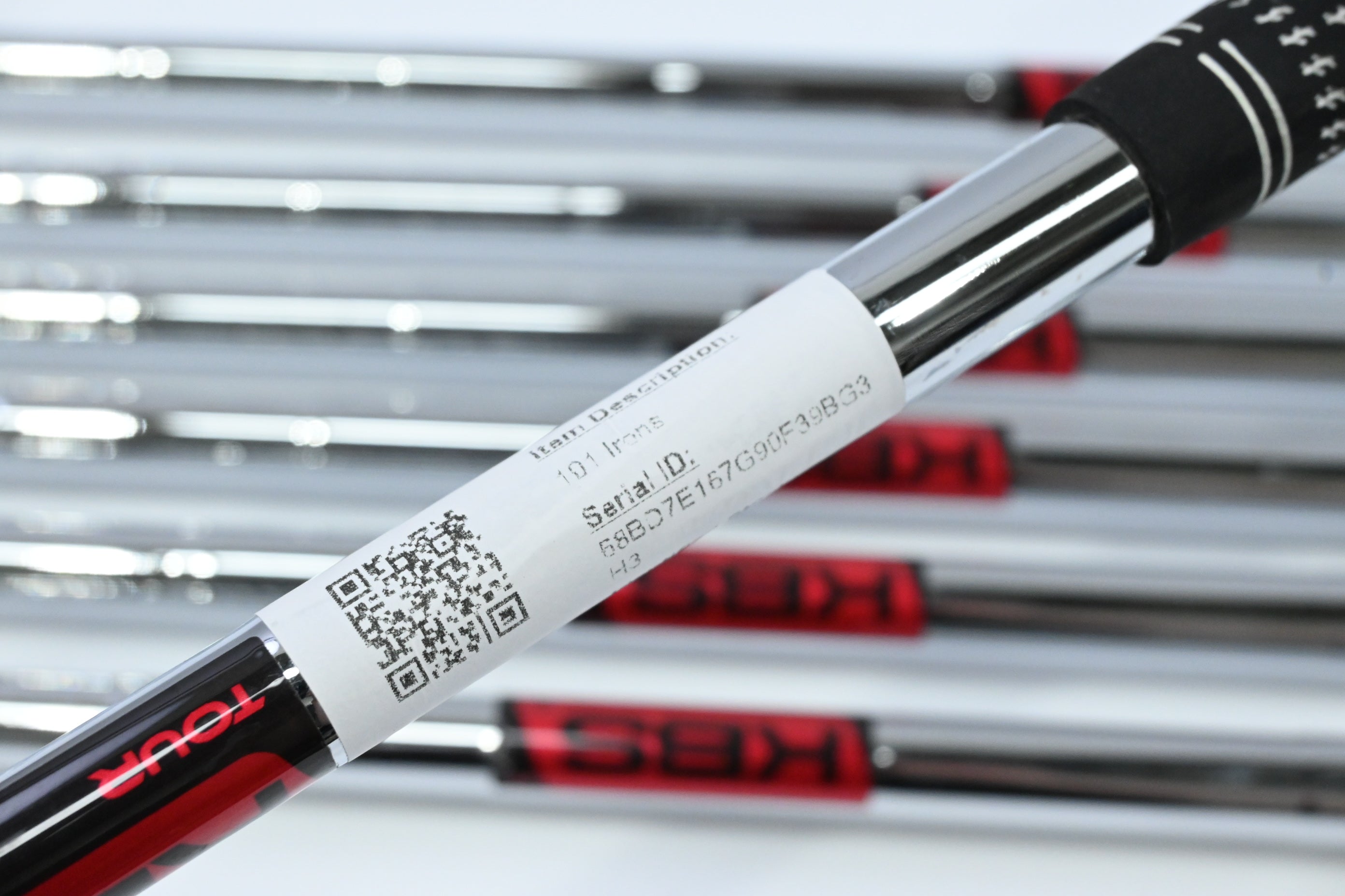 Left Hand Takomo 101 Irons / 4-PW / Regular Flex KBS Tour 110 Shafts