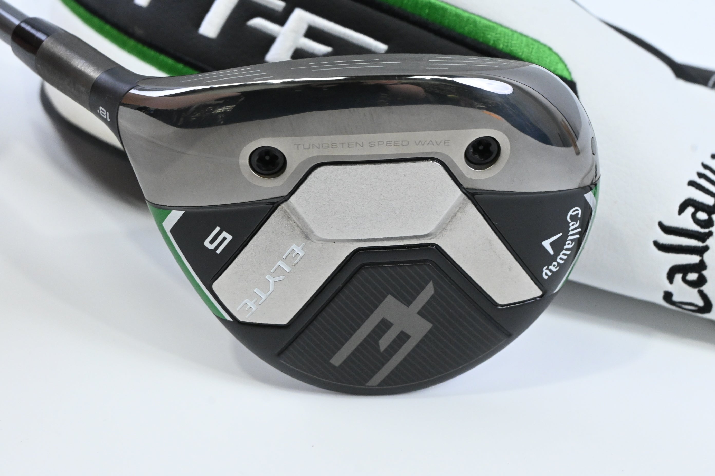 Left Hand Callaway Elyte #5 Wood / 18 Degree / Regular Flex Denali Charcoal 60