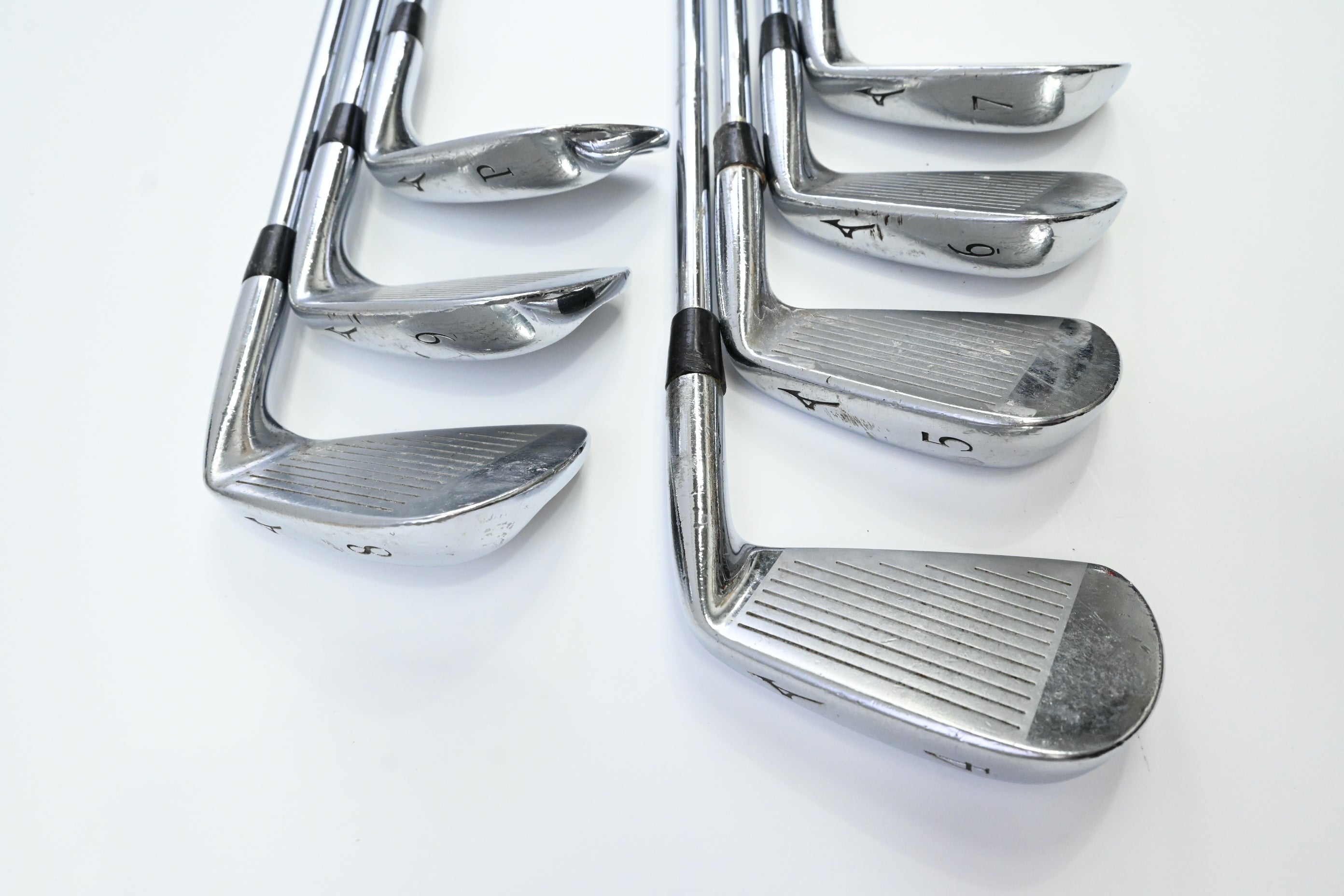 Left Hand Mizuno MP-52 Irons / 4-PW / Regular Plus Flex Project X Rifle Shafts