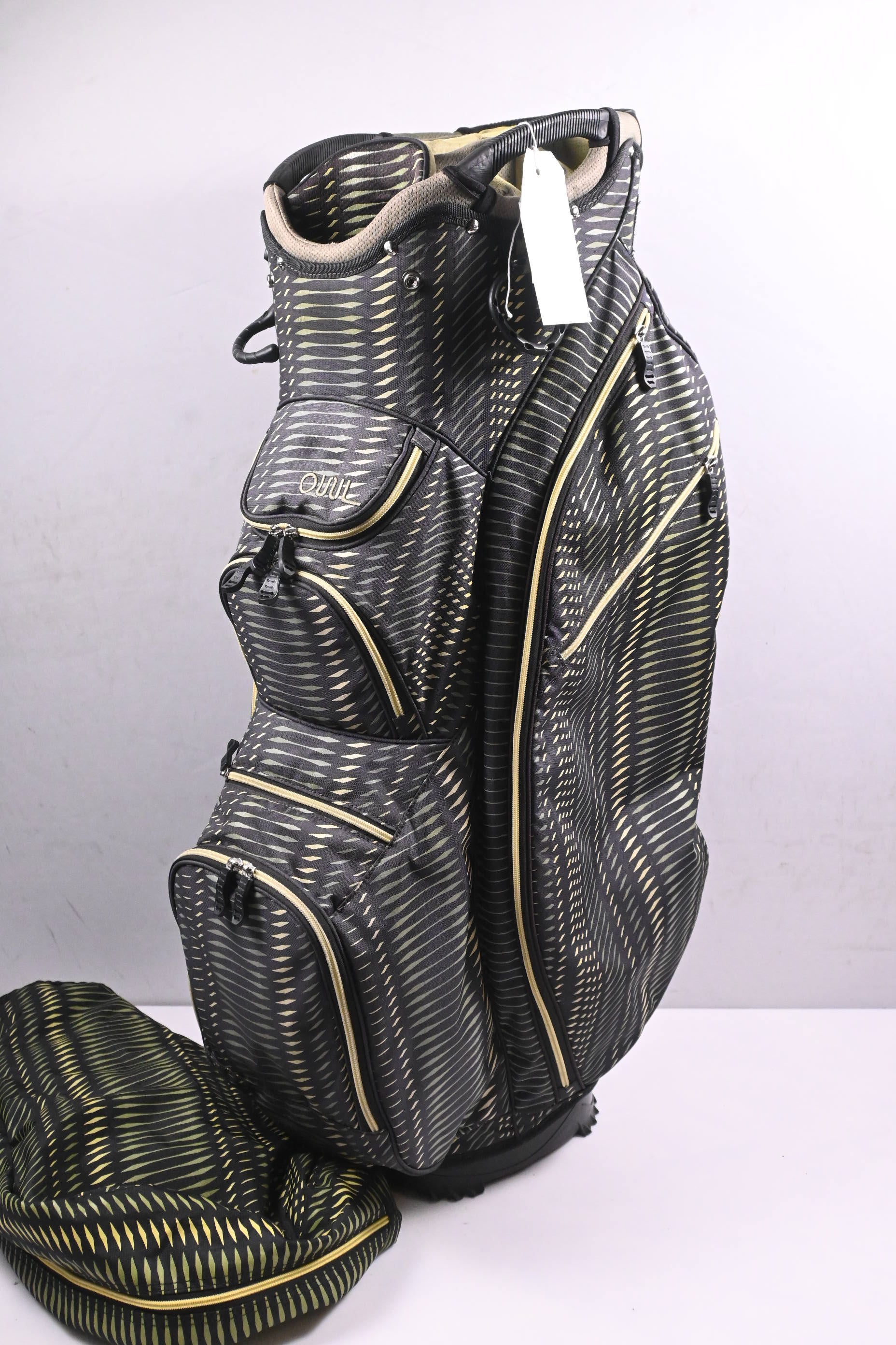 Ouul Cart Bag / 14-Way Divider / Black, Green