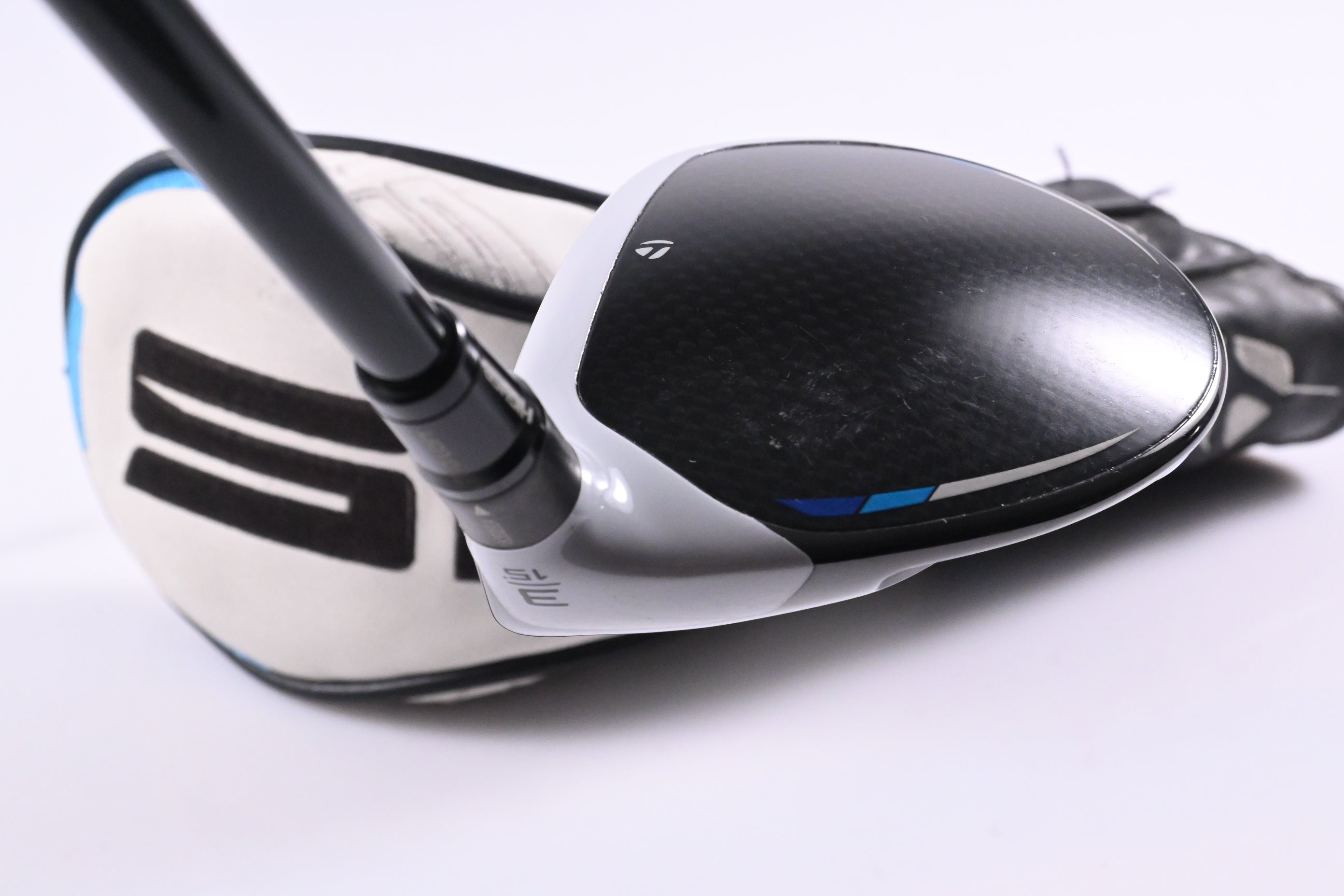 Taylormade SIM2 Ti #3 Wood / 15 Degree / Stiff Flex HZRDUS Smoke RDX 70 Shaft