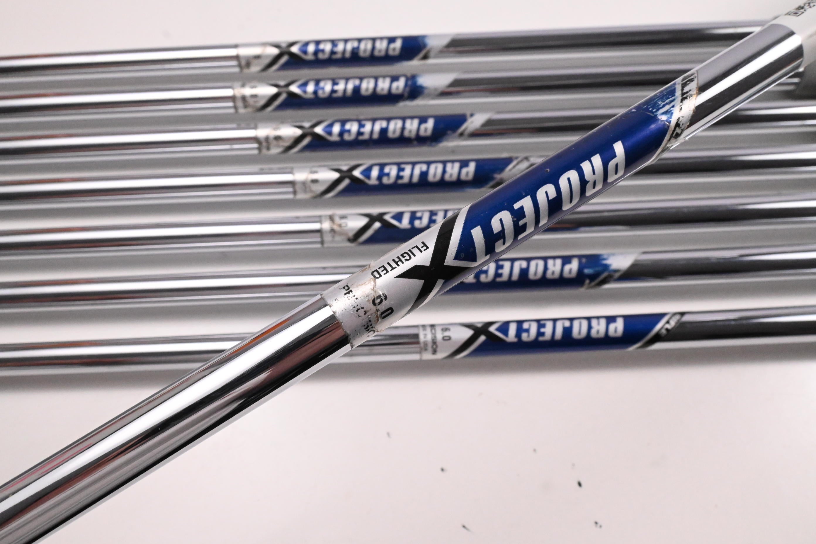 Callaway RAZR X Tour Irons / 4-PW+AW / Stiff Flex Project X / 3.25 Inch Longer
