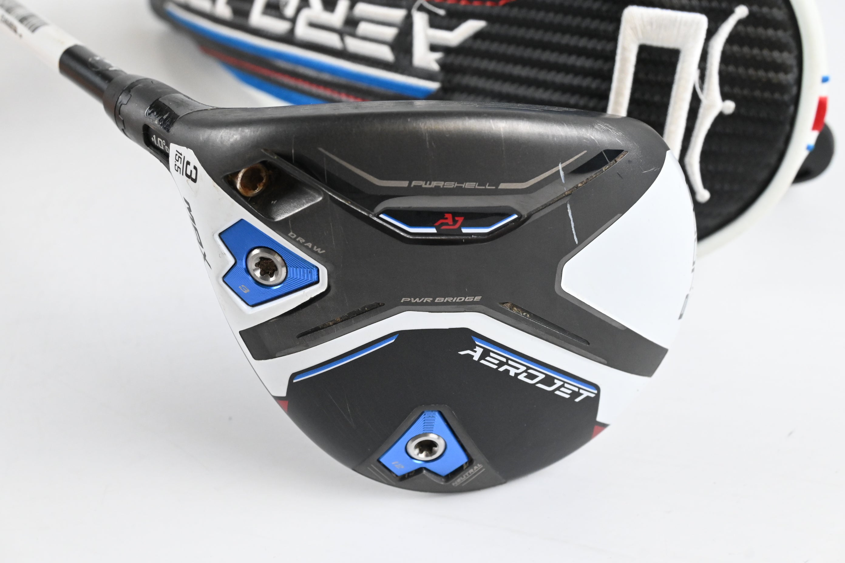 Left Hand Cobra Aerojet Max #3 Wood / 15.5 Degree / Regular Flex Helium Black 5