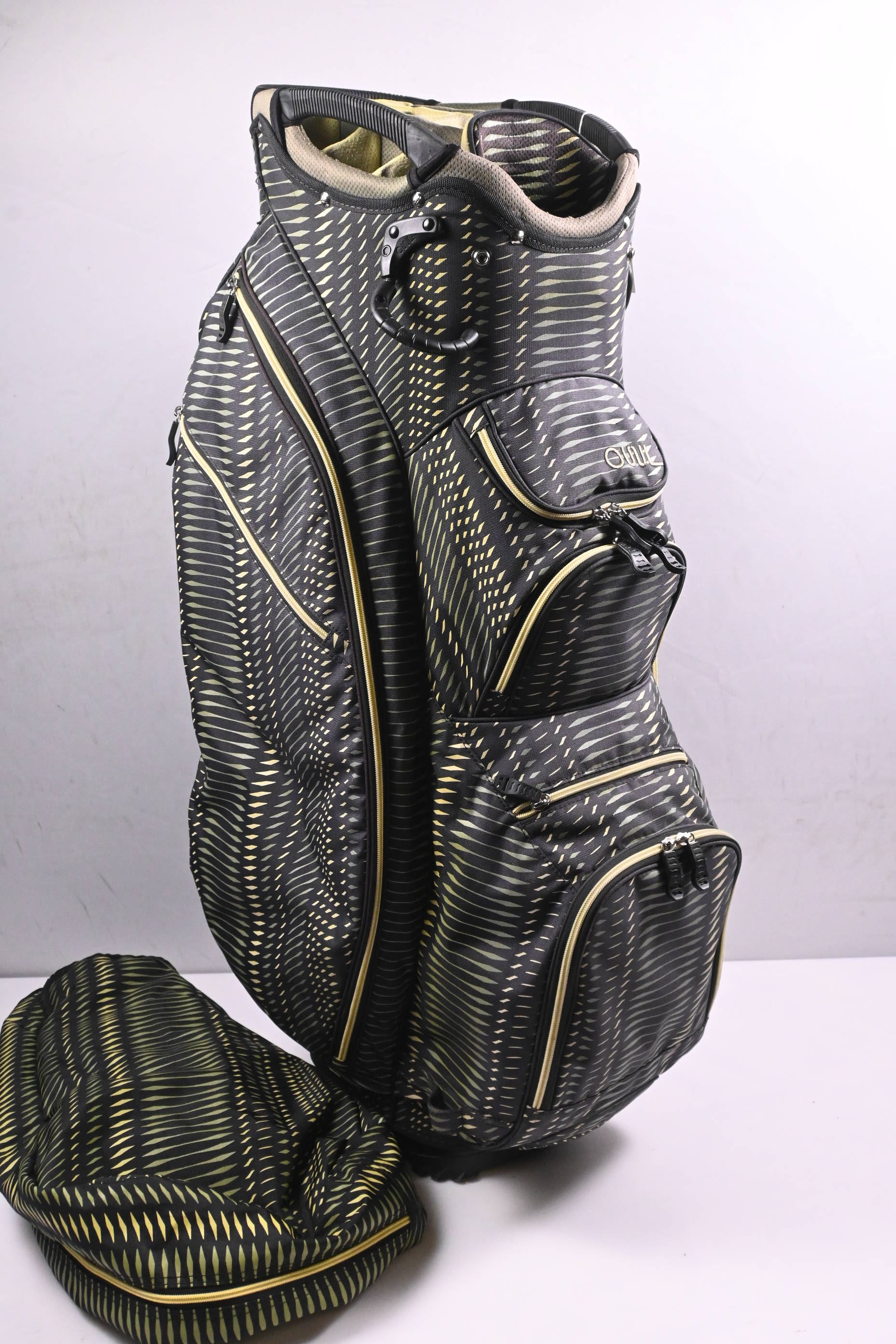 Ouul Cart Bag / 14-Way Divider / Black, Green