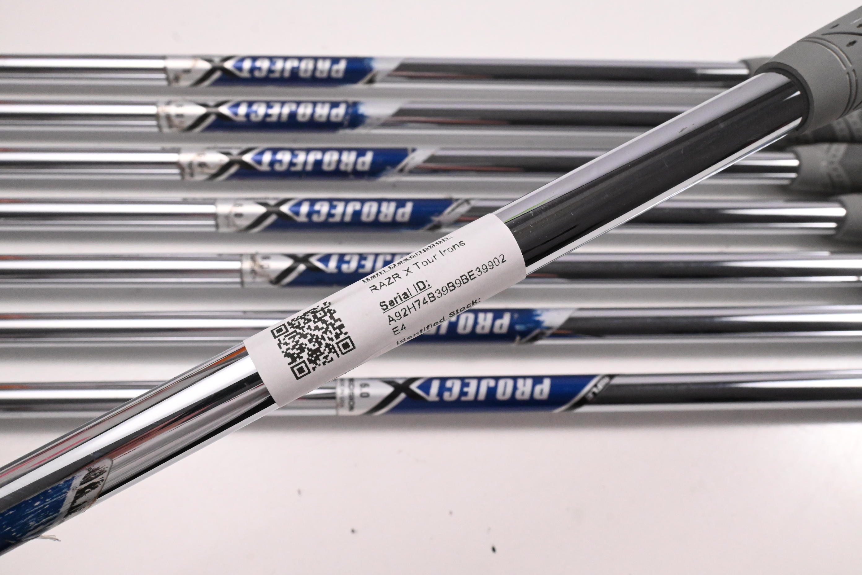 Callaway RAZR X Tour Irons / 4-PW+AW / Stiff Flex Project X / 3.25 Inch Longer