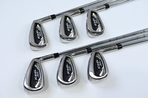 Cobra King Speedzone Irons / 5-PW / Stiff Flex Cobra Shafts
