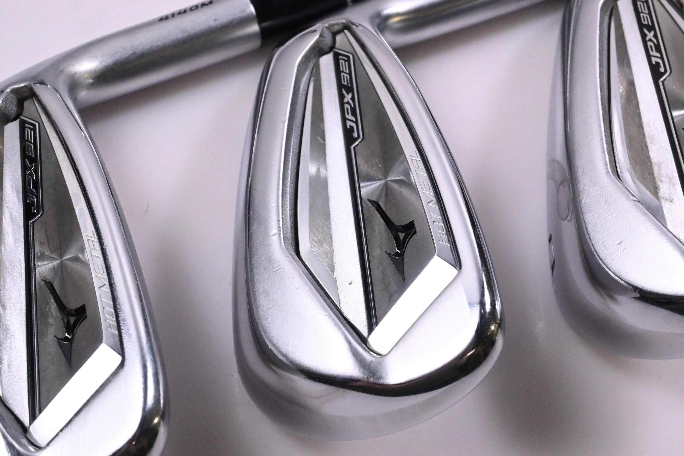Mizuno JPX 921 Hot Metal Irons / 6-PW / Regular Flex KBS TGI 70 Shafts