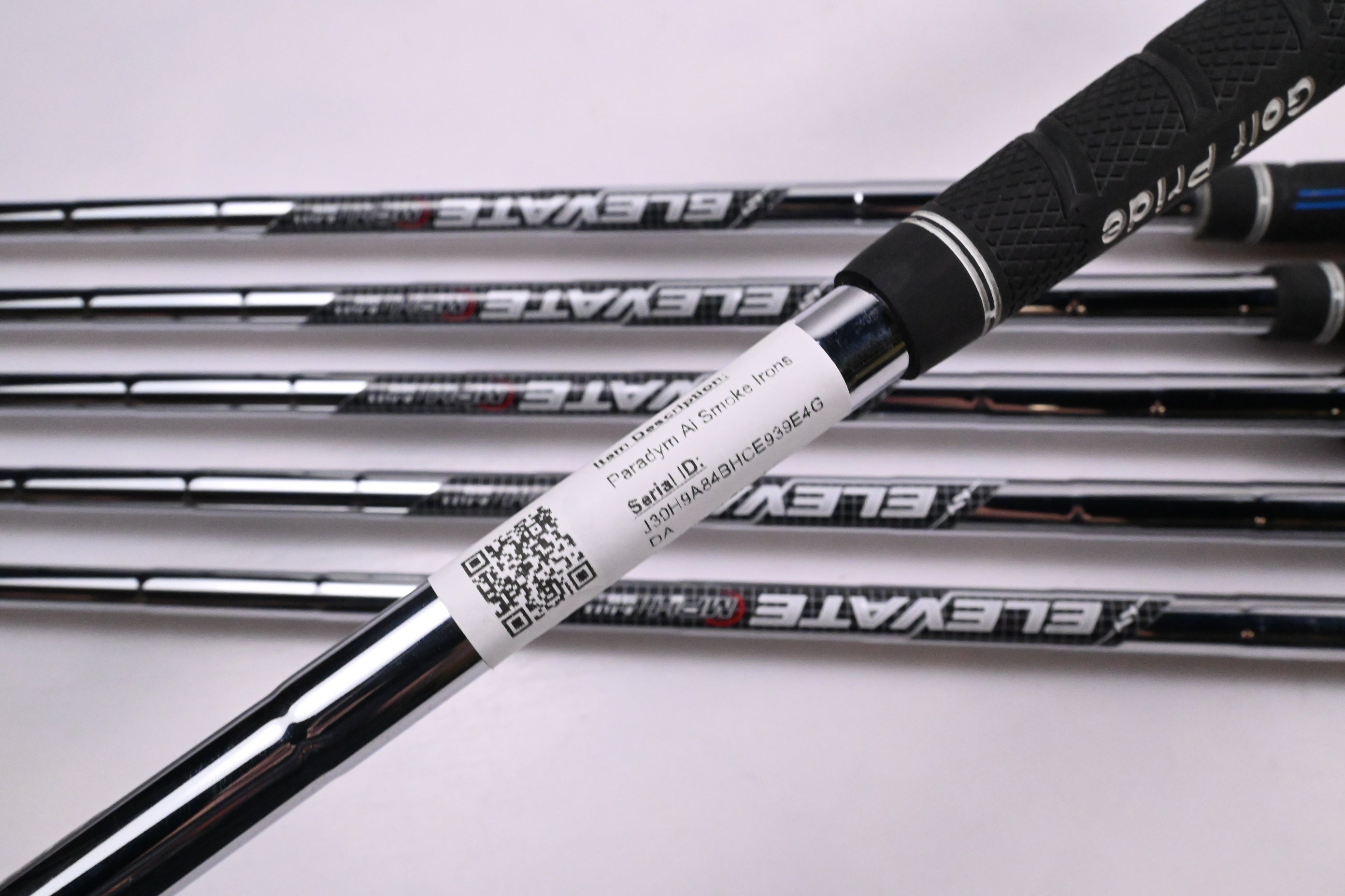 Callaway Paradym Ai Smoke Irons / 5-PW / Regular Flex Elevate MPH 95 Shafts
