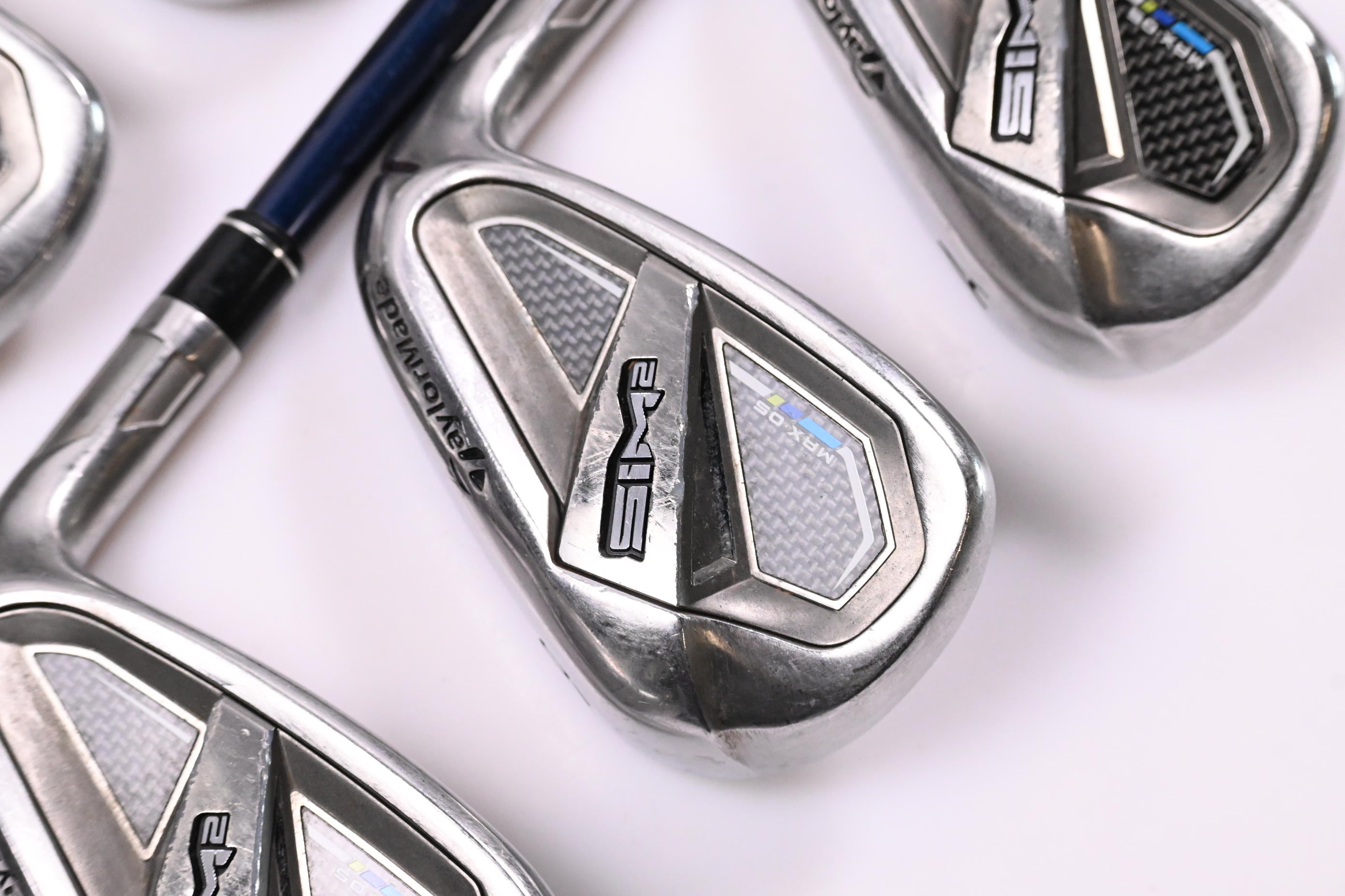 Taylormade SIM2 Max OS Irons / 6-PW / Senior Flex Ventus Blue 5 Shafts
