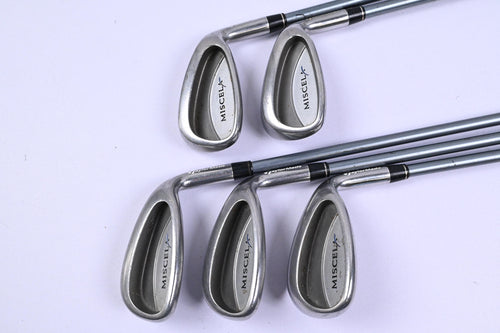 Ladies Taylormade Miscela Irons / 7-PW+SW / Ladies Flex Miscela Ultralite Shafts