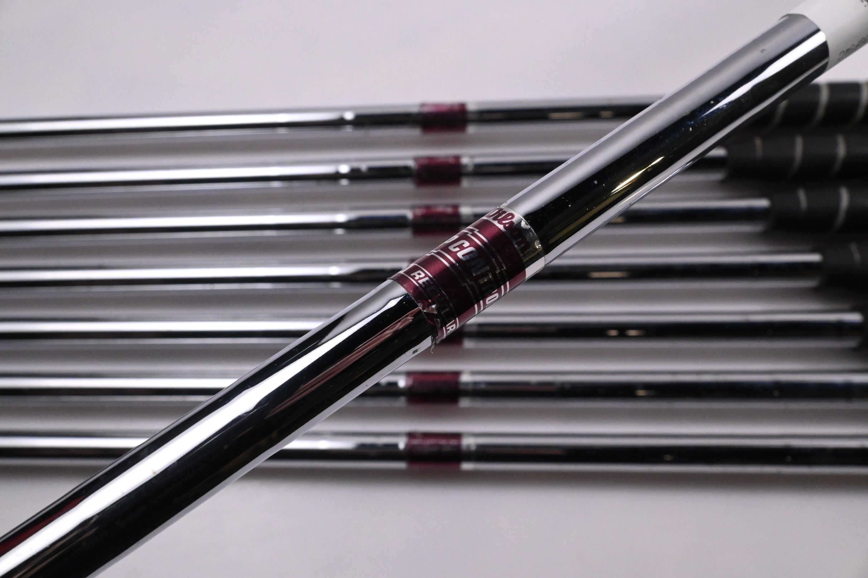 Wilson Deep Red II Irons / 3-PW+SW / Regular Flex Wilson Shafts / No #4 Iron