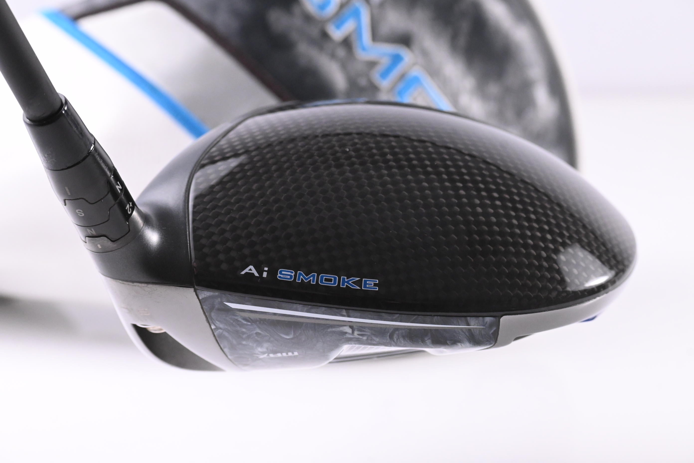 Callaway Paradym Ai Smoke Max Driver / 9 Degree / Stiff Flex REAX Blue 50 Shaft