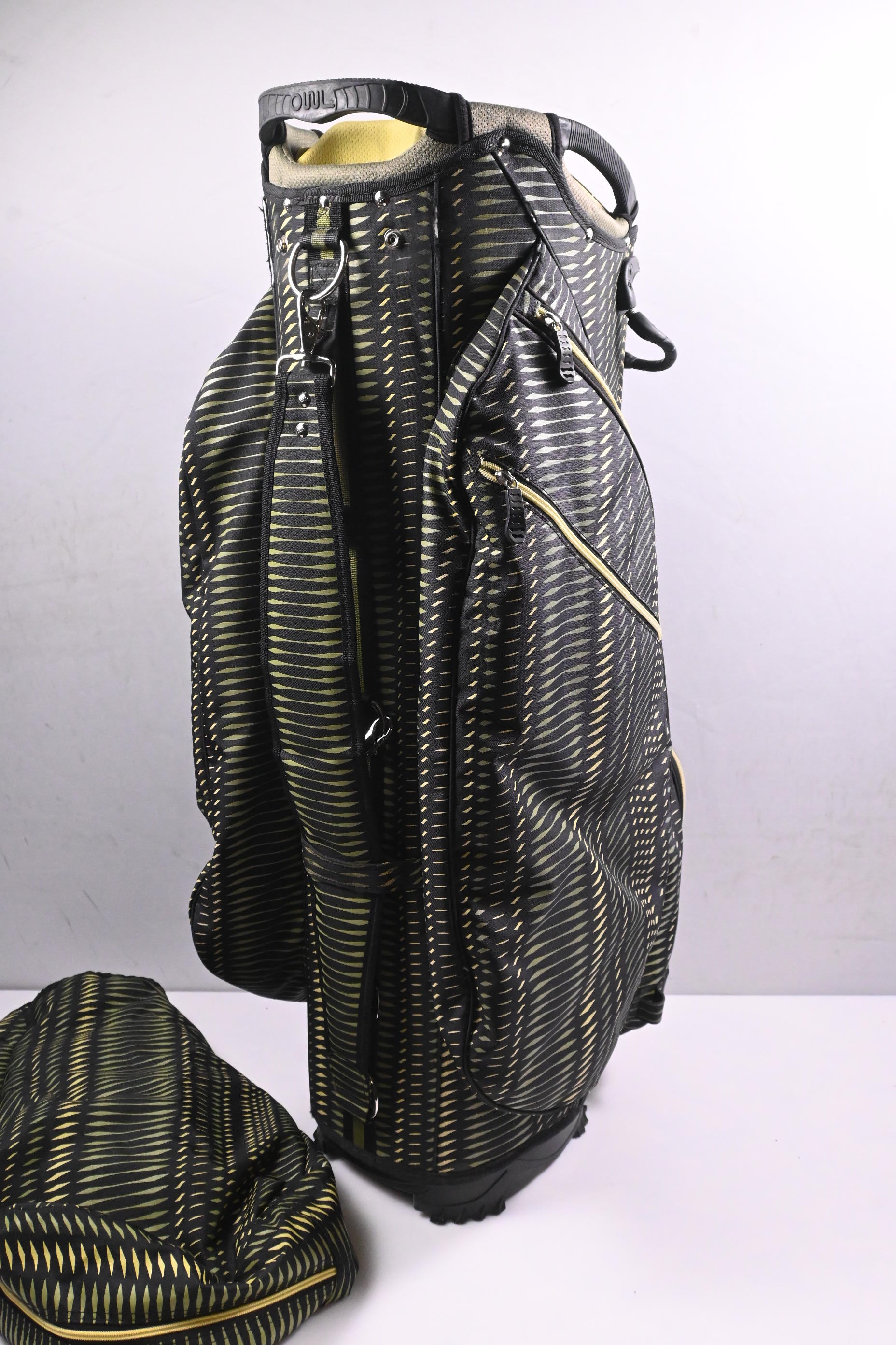 Ouul Cart Bag / 14-Way Divider / Black, Green