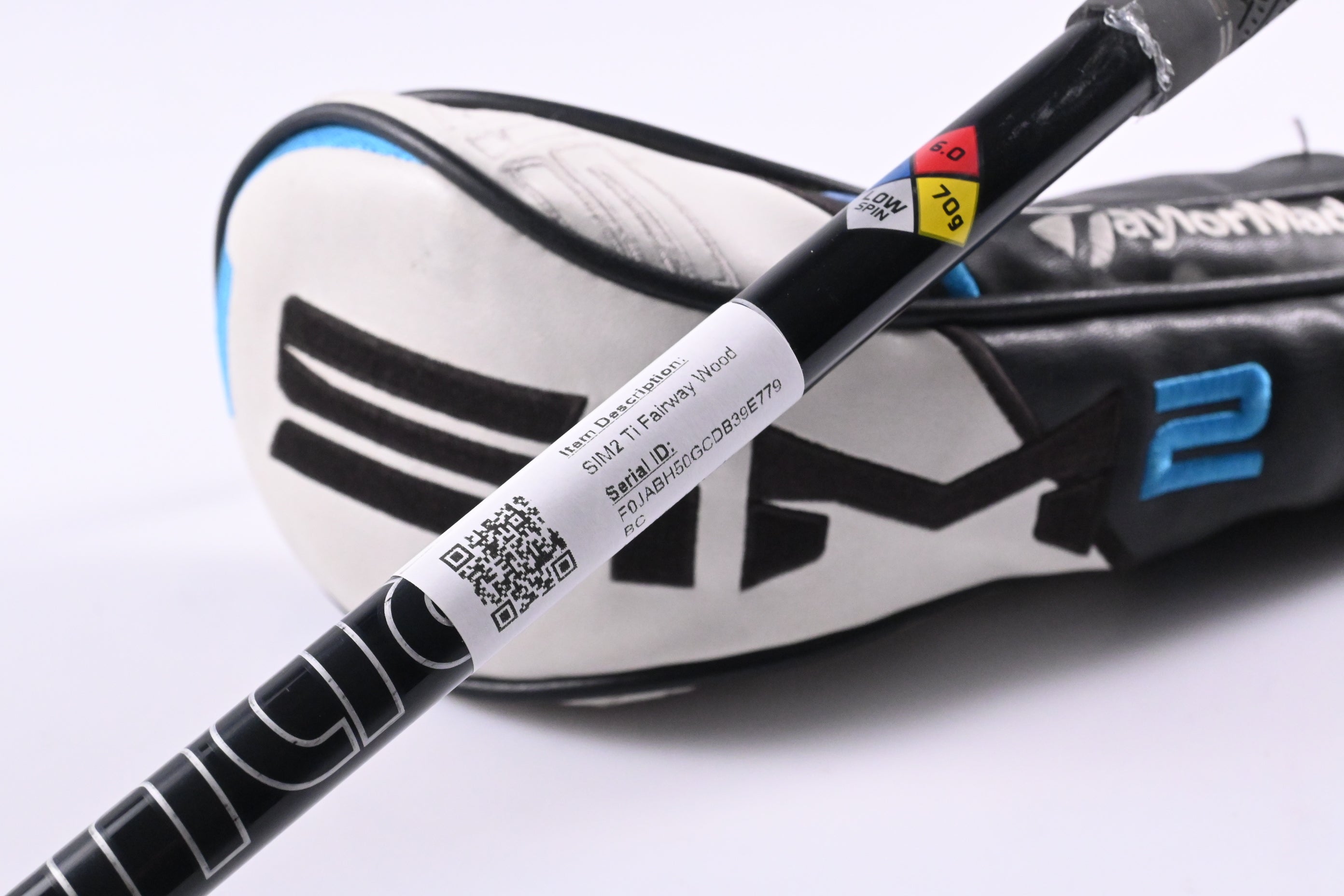 Taylormade SIM2 Ti #3 Wood / 15 Degree / Stiff Flex HZRDUS Smoke RDX 70 Shaft