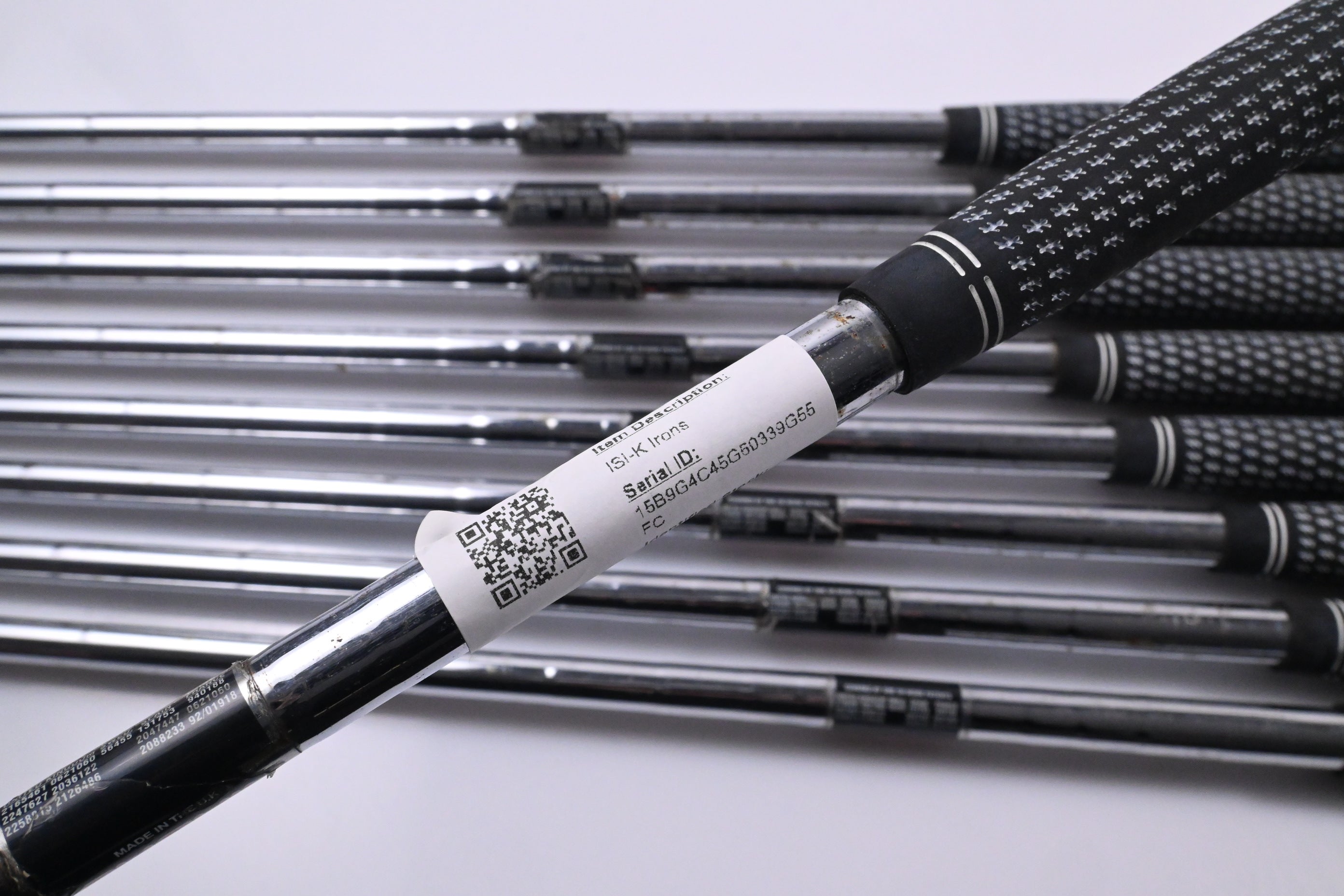 Ping ISI-K Irons / 3-PW+SW / Blue Dot / Stiff Flex Ping Cushin Steel Shafts