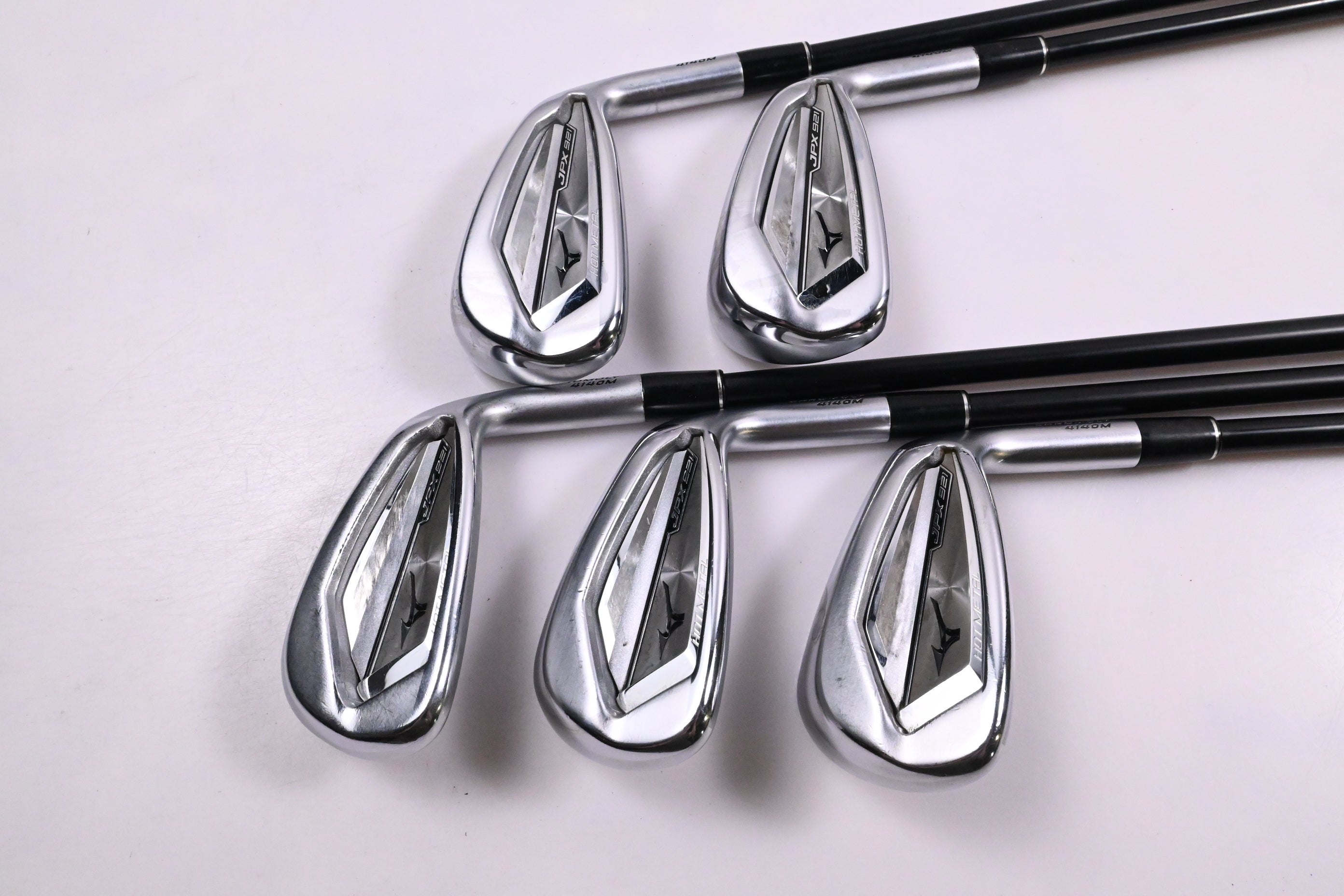 Mizuno JPX 921 Hot Metal Irons / 6-PW / Regular Flex KBS TGI 70 Shafts