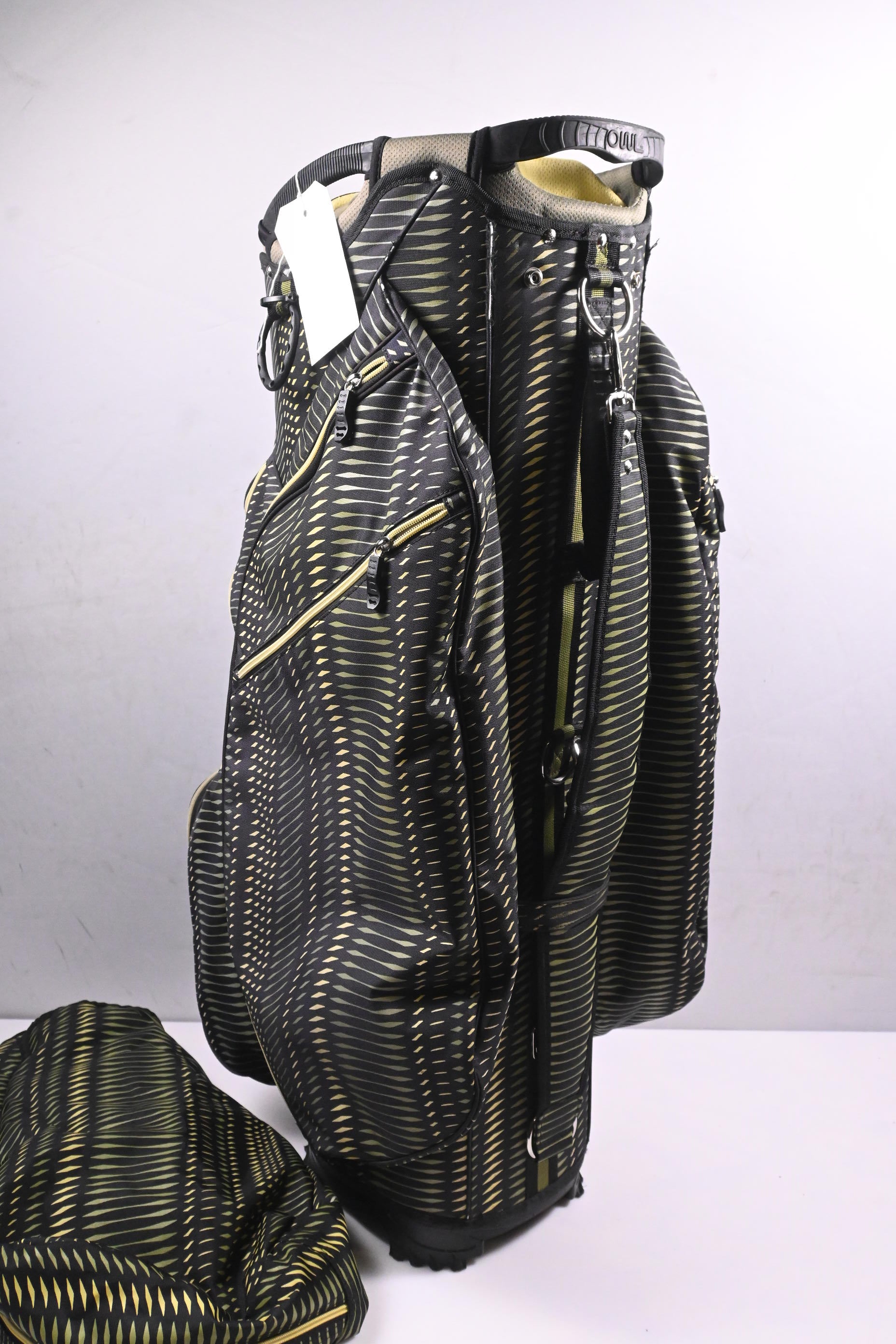 Ouul Cart Bag / 14-Way Divider / Black, Green