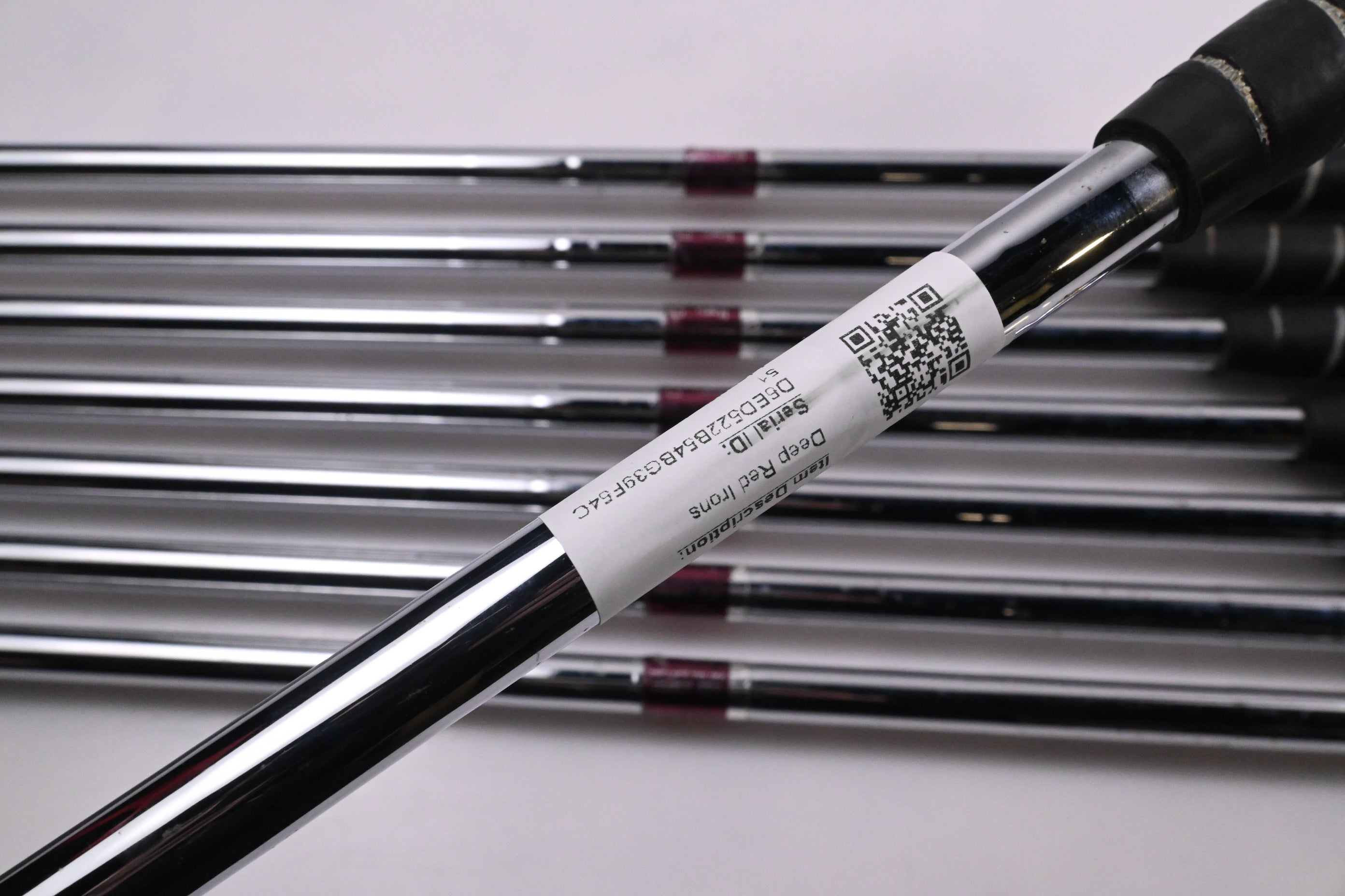 Wilson Deep Red II Irons / 3-PW+SW / Regular Flex Wilson Shafts / No #4 Iron