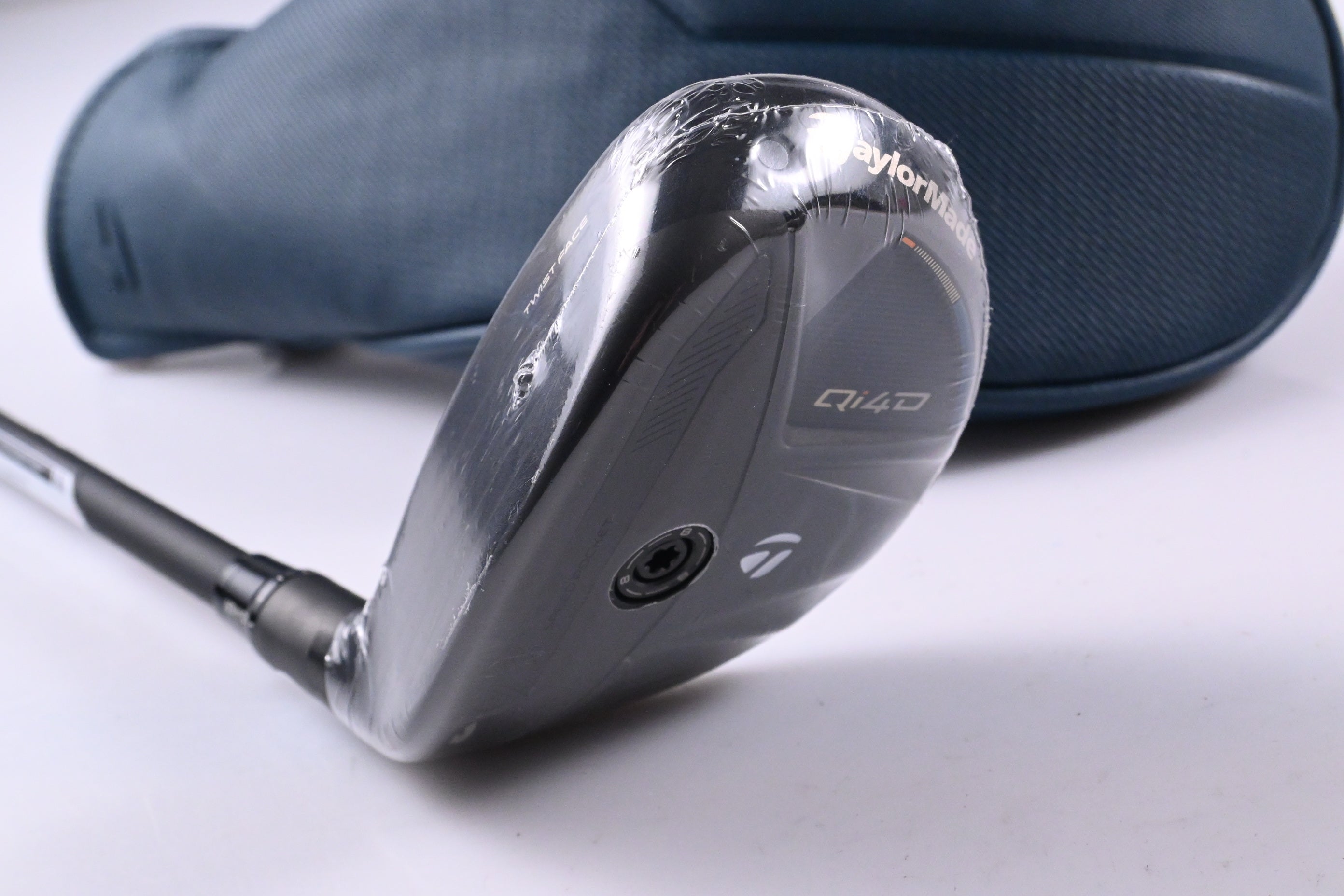 Left Hand Taylormade Qi4D #3 Hybrid / 19 Degree / Regular Flex KBS REAX 65 Shaft