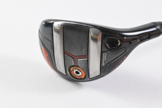 Cobra King F7 #3-4 Hybrid / 19-22 Degree / Senior Flex Ozik MFS Red Tie HQ4