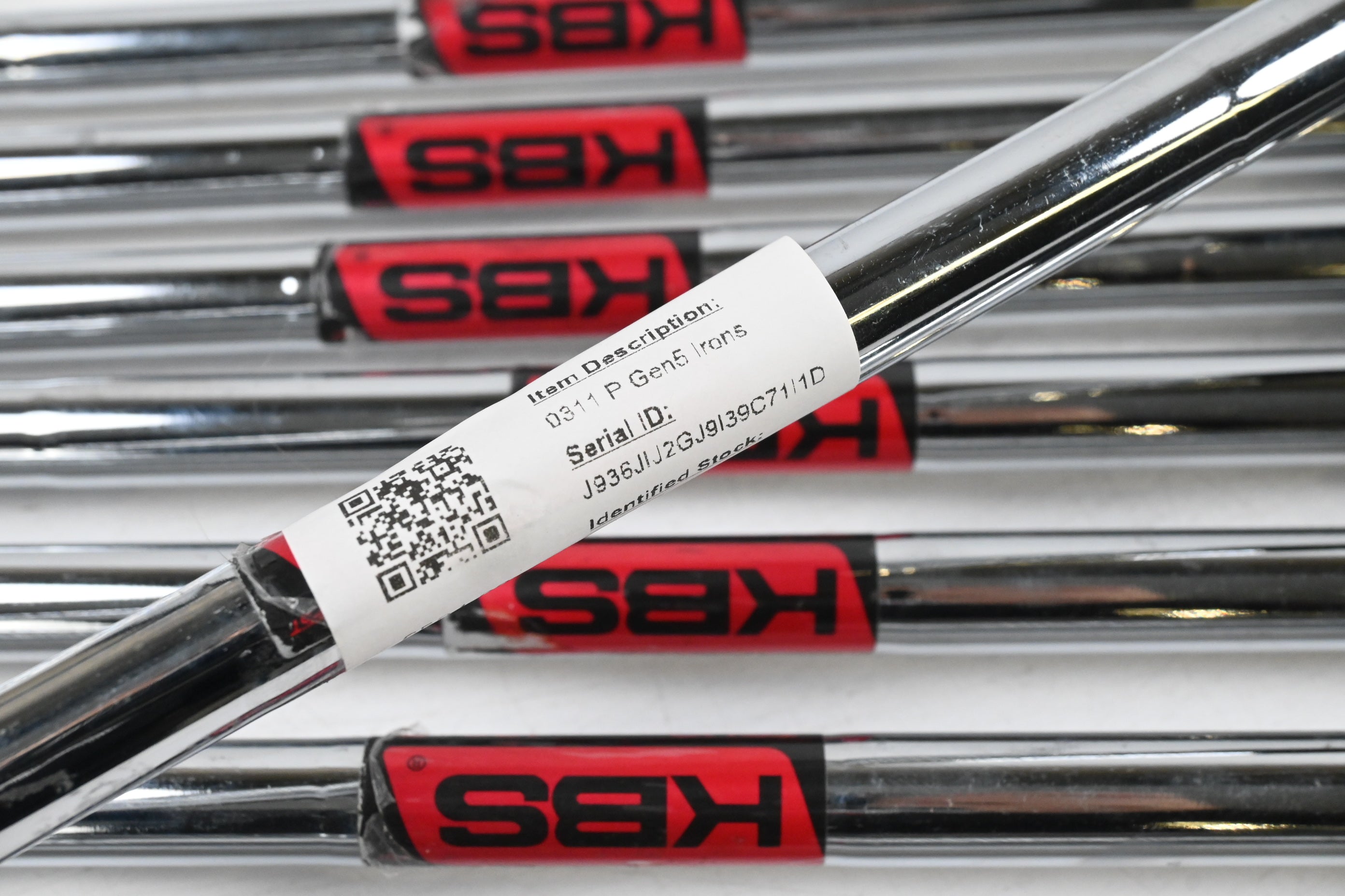 PXG 0311 P Gen5 Irons / 4-PW+GW / Stiff Flex KBS Tour 120 Shafts