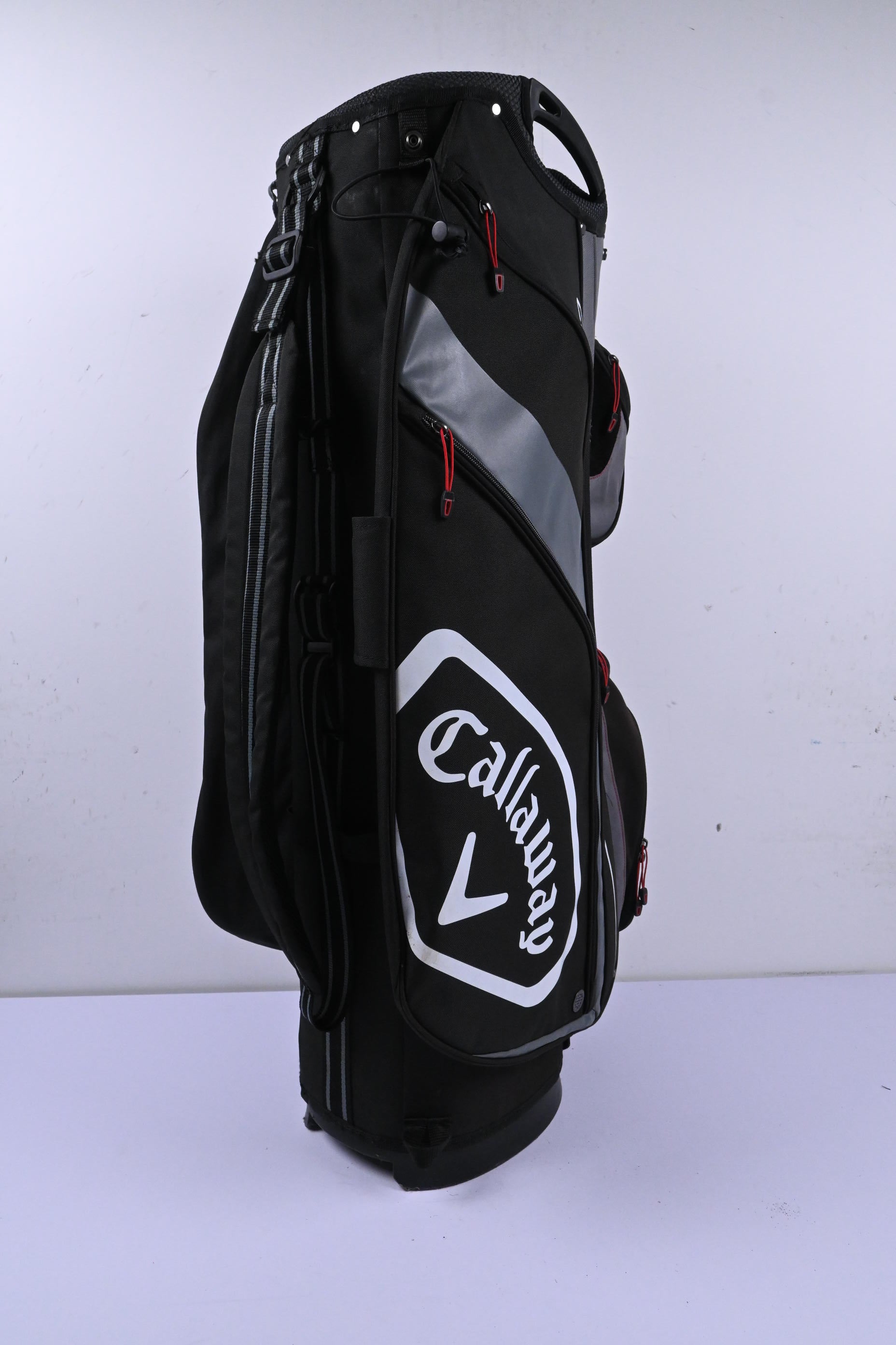 Callaway CHEV 14+ Cart Bag / 14-Way Divider / Black & Grey
