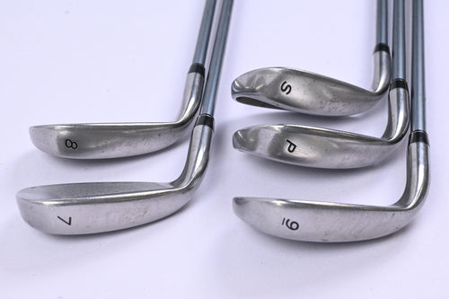 Ladies Taylormade Miscela Irons / 7-PW+SW / Ladies Flex Miscela Ultralite Shafts