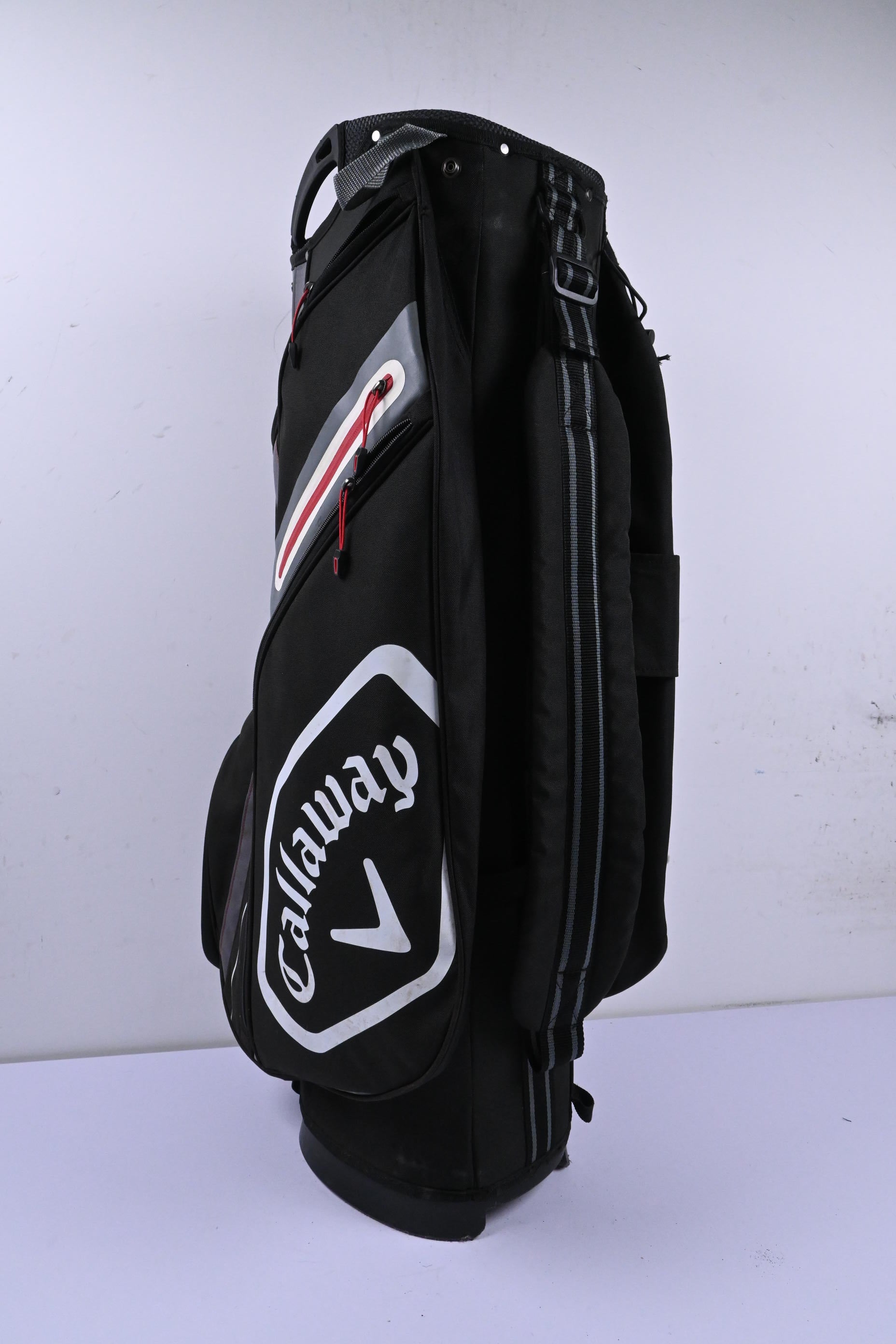Callaway CHEV 14+ Cart Bag / 14-Way Divider / Black & Grey