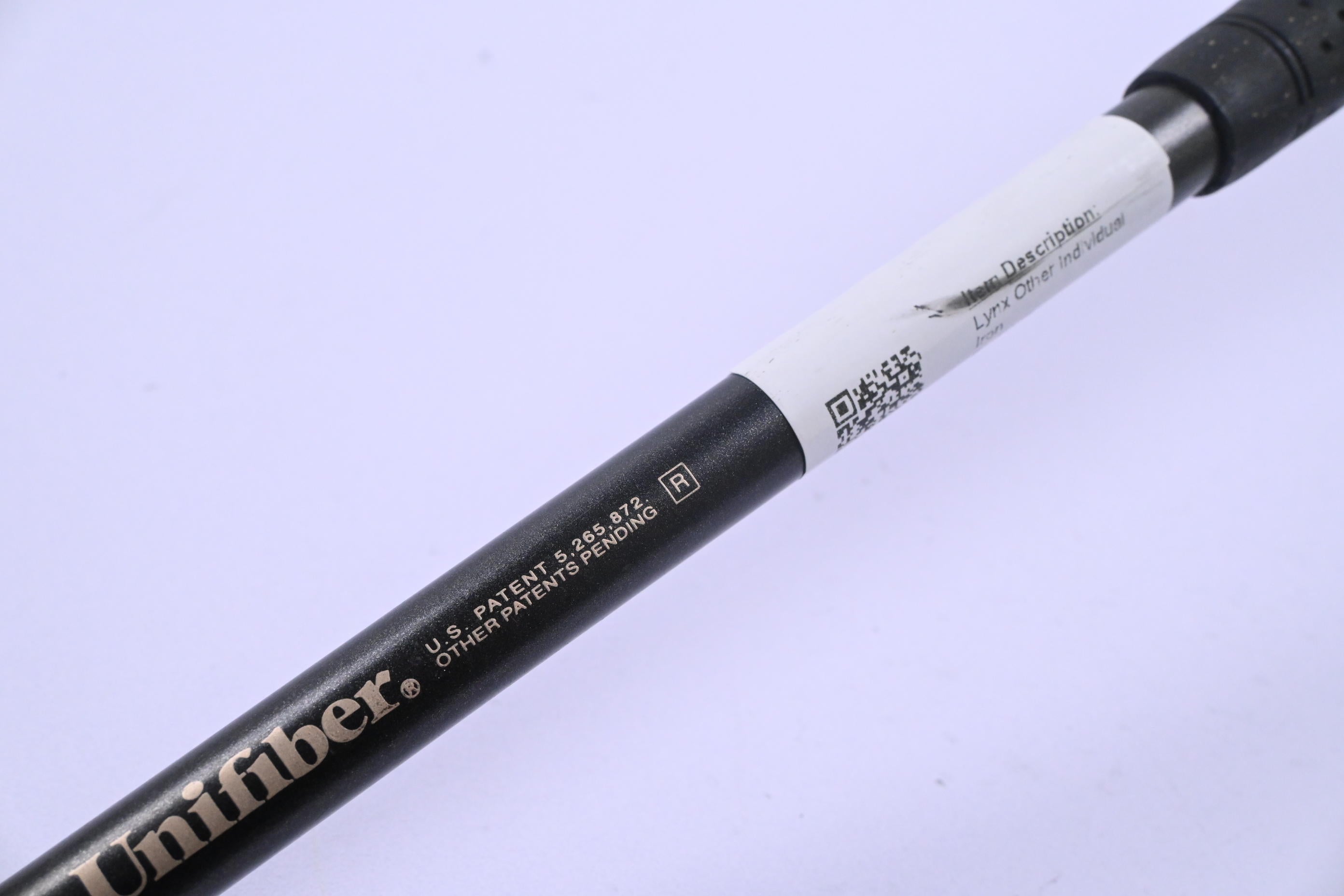 Lynx Black Cat #9 Iron / 41 Degree / Regular Flex Unifiber Flare Shaft