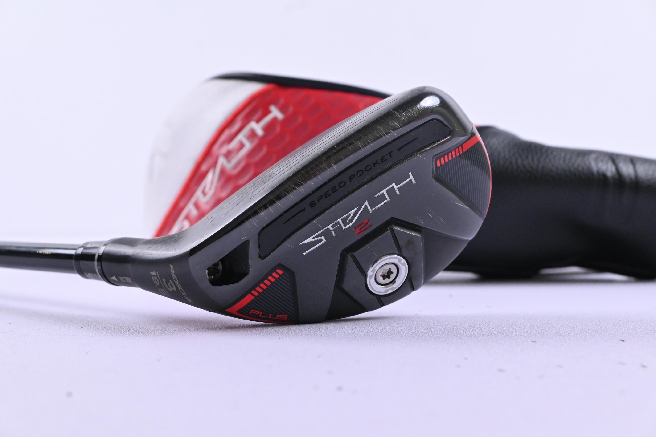Left Hand Taylormade Stealth 2 #3 Hybrid / 19.5 Degree / Stiff Flex Kai'li 85