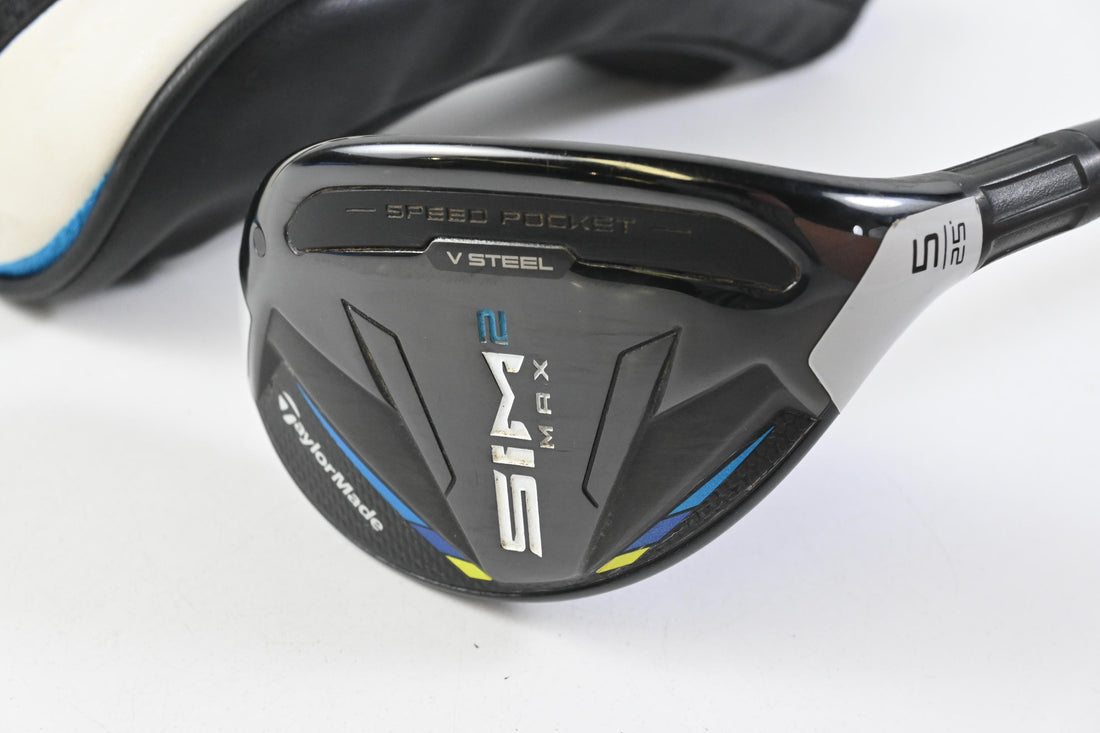 Taylormade SIM2 Max #5 Hybrid / 25 Degree / Regular Flex Ventus Blue 6 Shaft