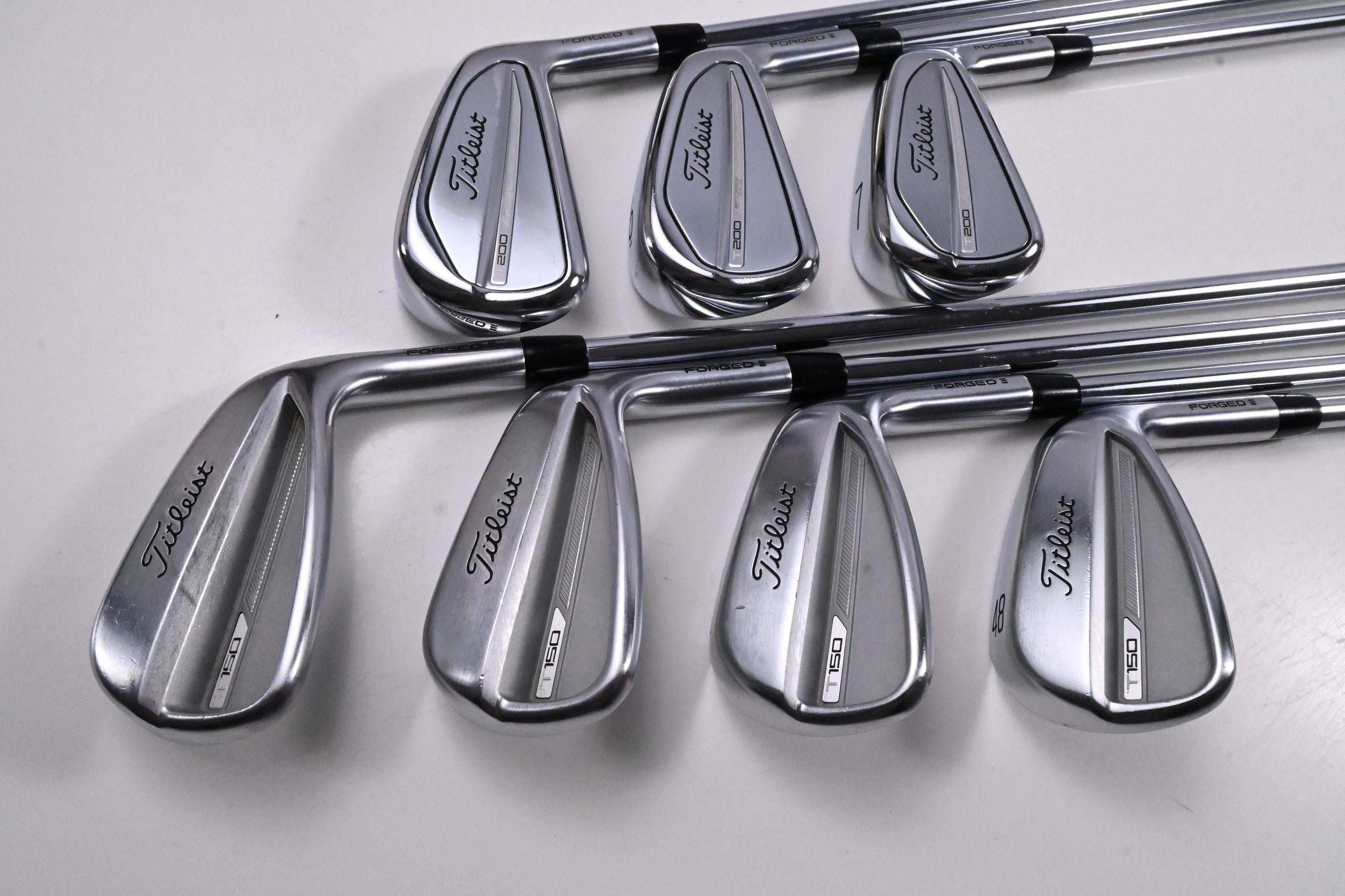 Titleist T200/T150 2023 Combo Irons / 5-PW+48 / Regular Flex AMT Black R300