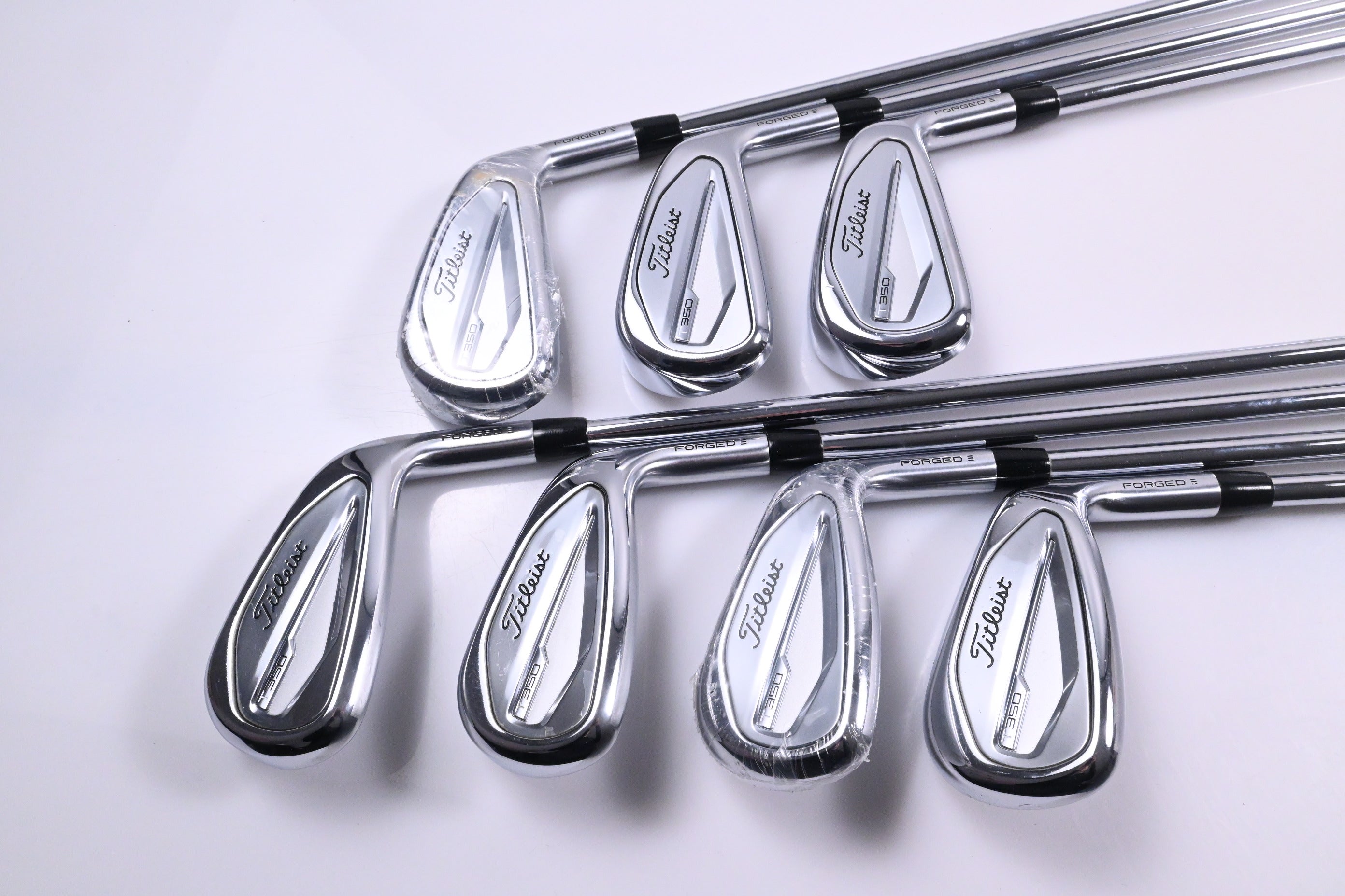 Titleist T350 Irons / 5-PW+48° / Regular Flex AMT Red R300 Shafts