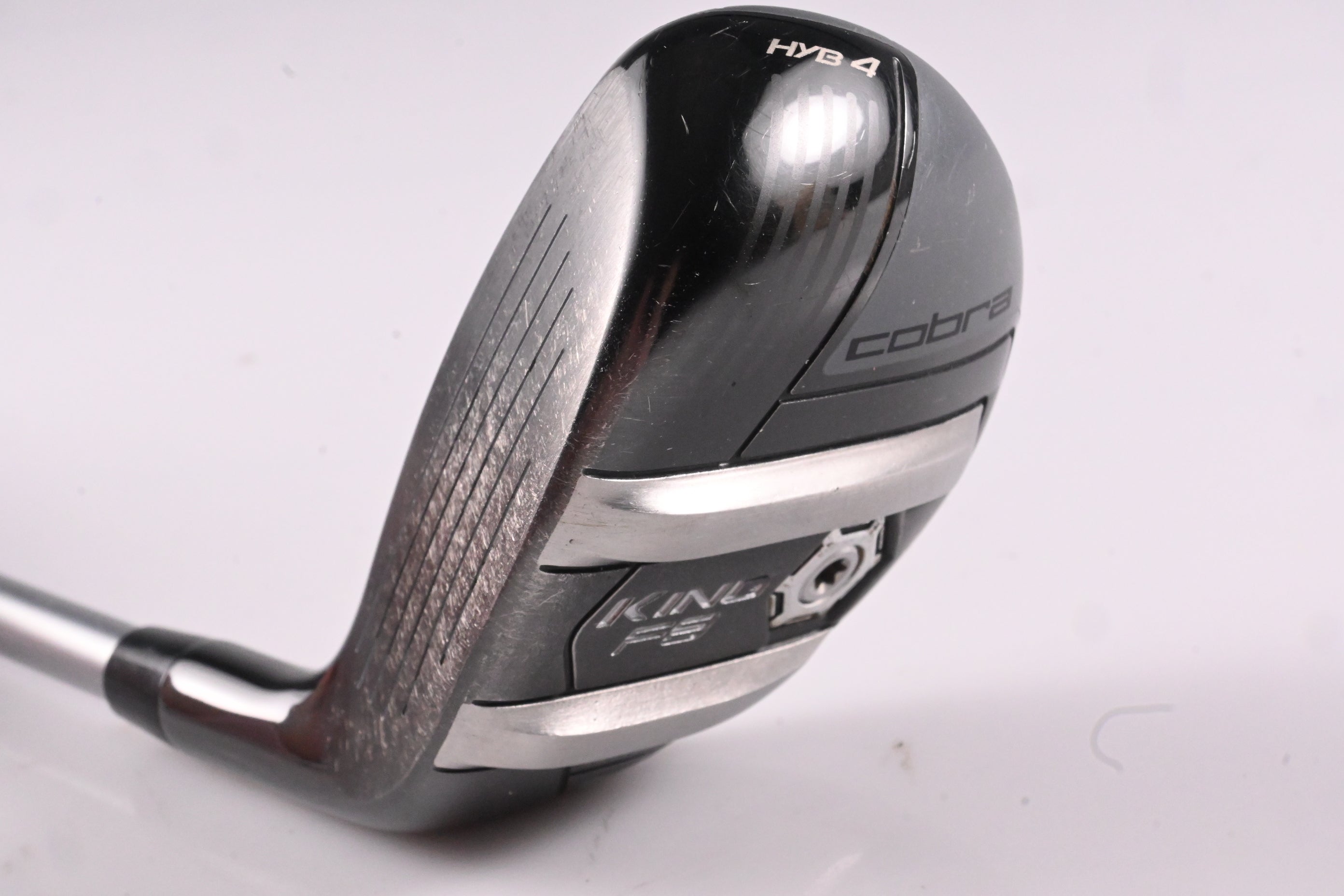 Left Hand Cobra King F8 #4 Hybrid / 22 Degree / Regular Flex Aldila Rogue Pro 75