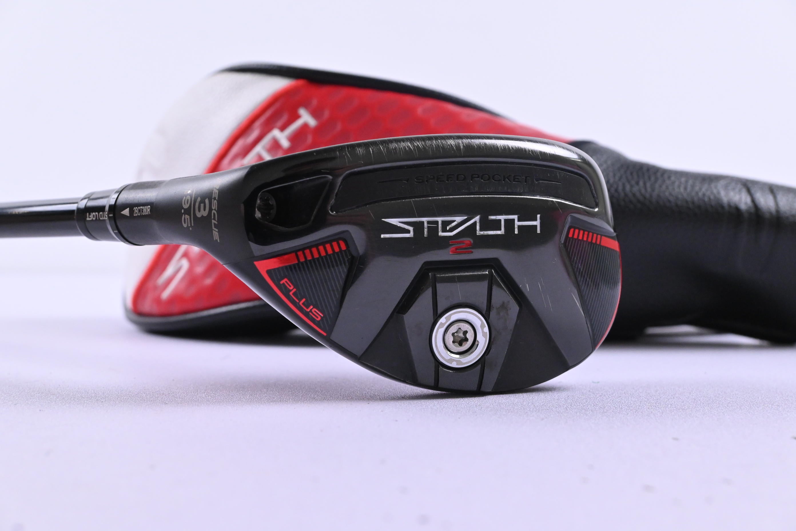 Left Hand Taylormade Stealth 2 #3 Hybrid / 19.5 Degree / Stiff Flex Kai'li 85