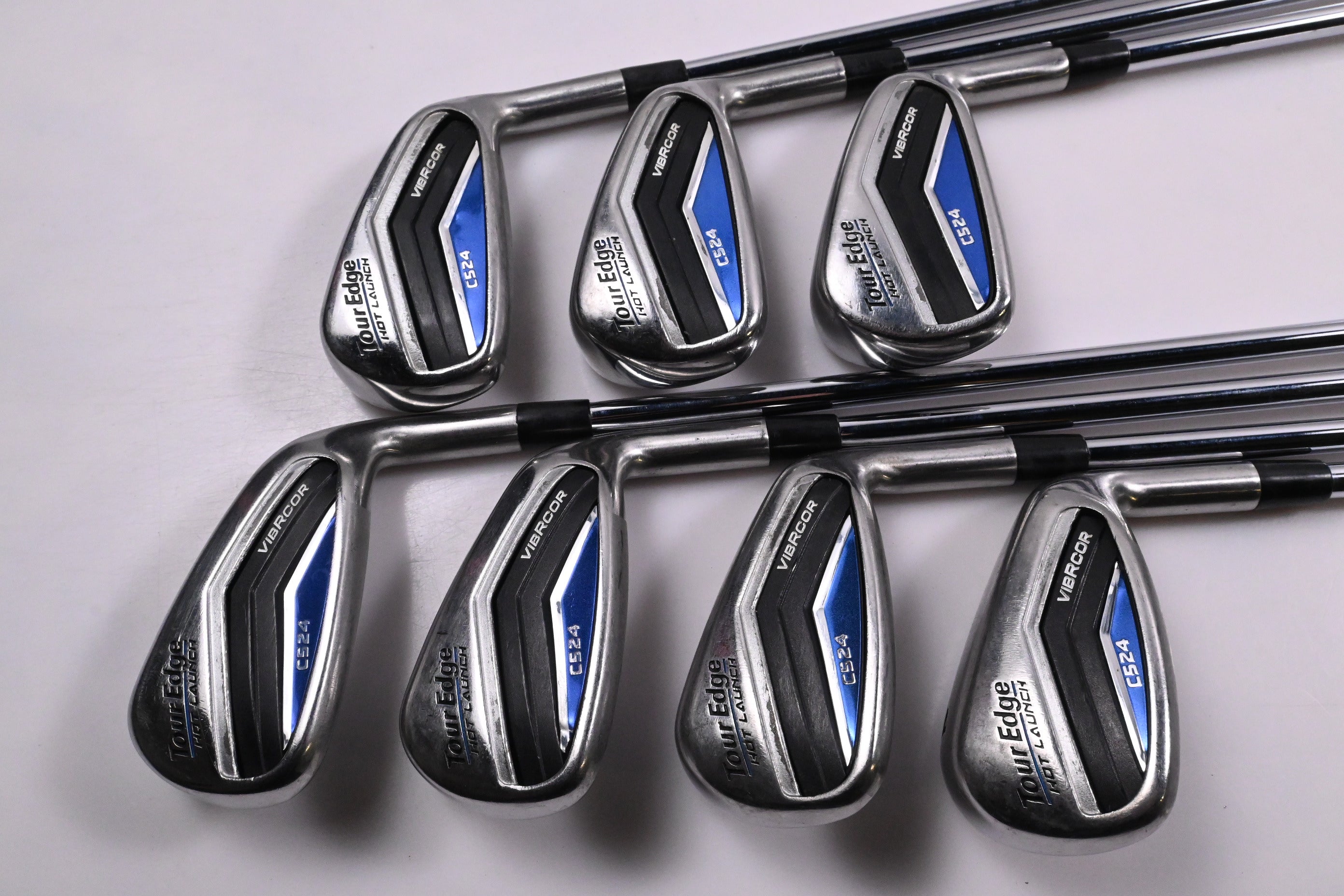Tour Edge Hot Launch C524 Irons / 5-PW+GW / Regular Flex Elevate MPH 95 Shafts