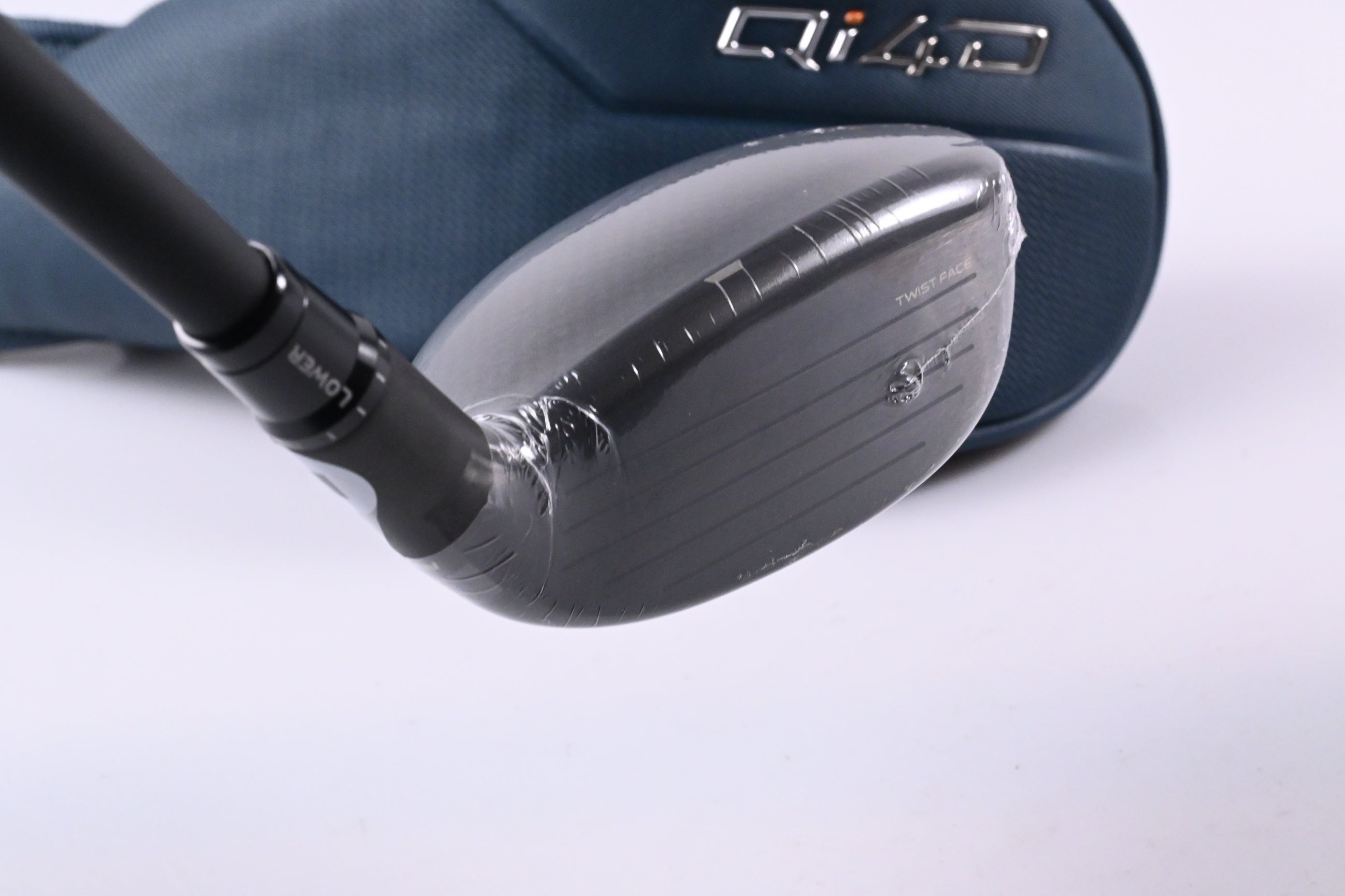 Left Hand Taylormade Qi4D #3 Hybrid / 19 Degree / Regular Flex KBS REAX 65 Shaft