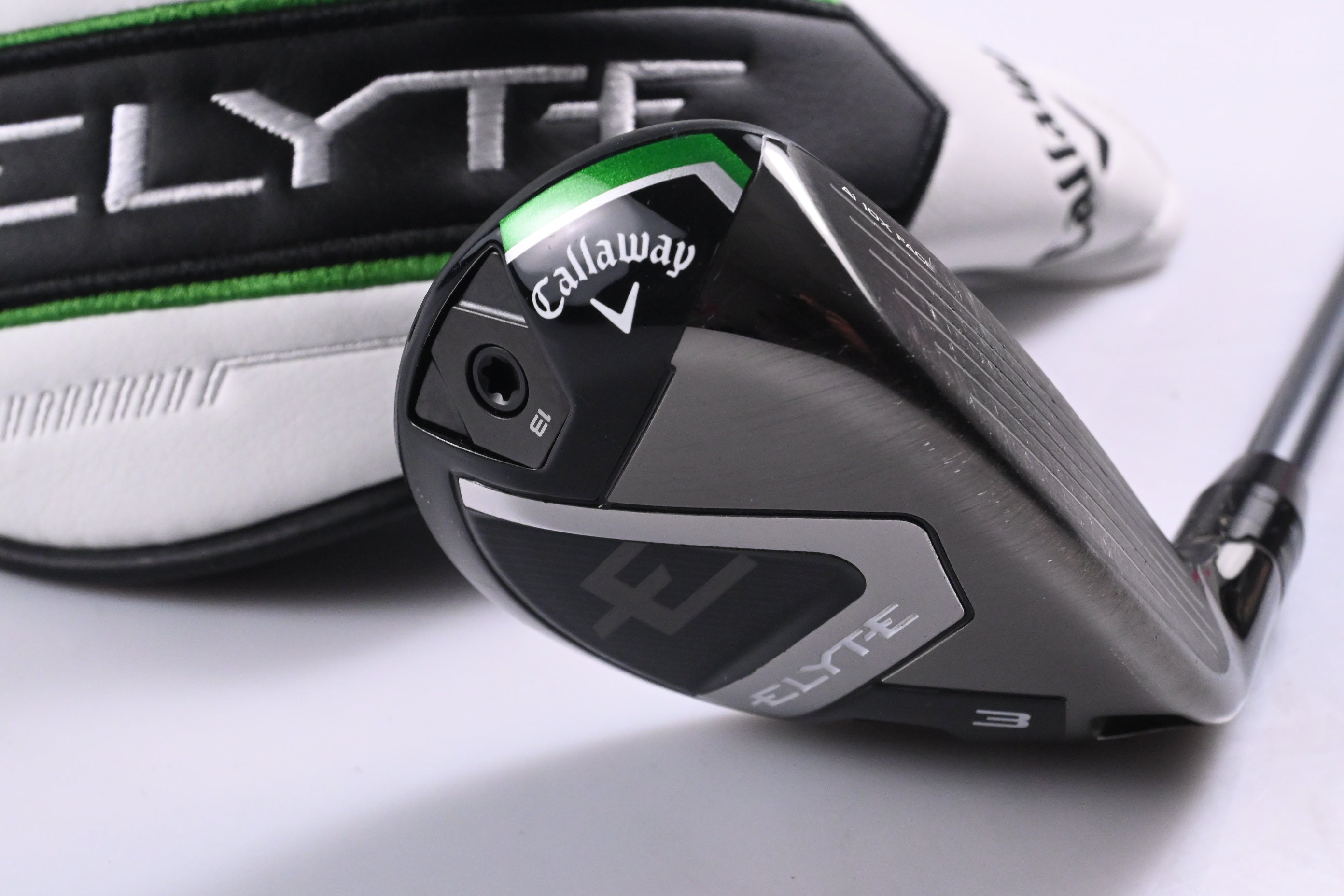 Callaway Elyte #3 Hybrid / 19 Degree / Stiff Flex Denali Charcoal 70 Shaft