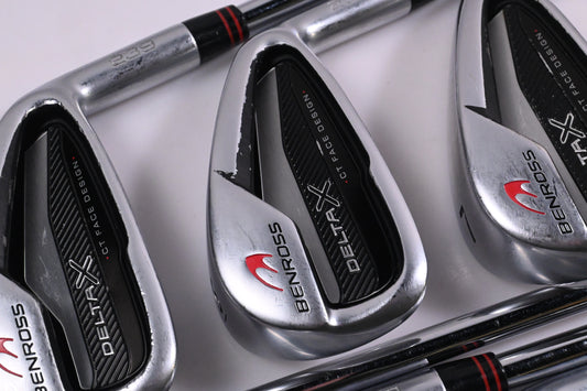 Benross Delta X Irons / 5-PW+SW / Regular Flex KBS MAX 80 Shafts