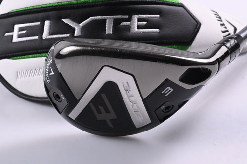 Callaway Elyte #3 Hybrid / 19 Degree / Stiff Flex Denali Charcoal 70 Shaft