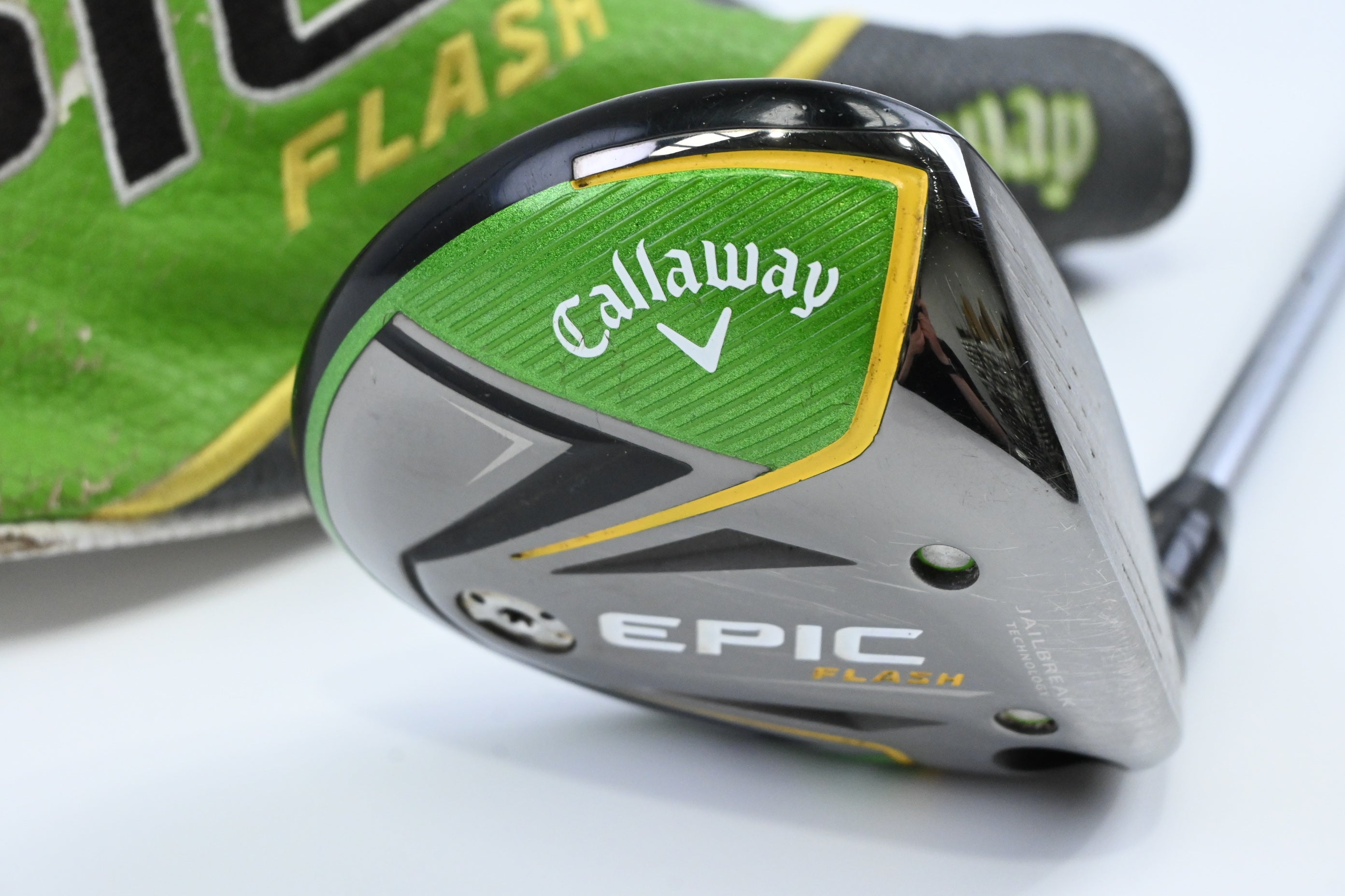 Callaway Epic Flash #3 Wood / 15 Degree / Regular Flex Evenflow Green 65 Shaft
