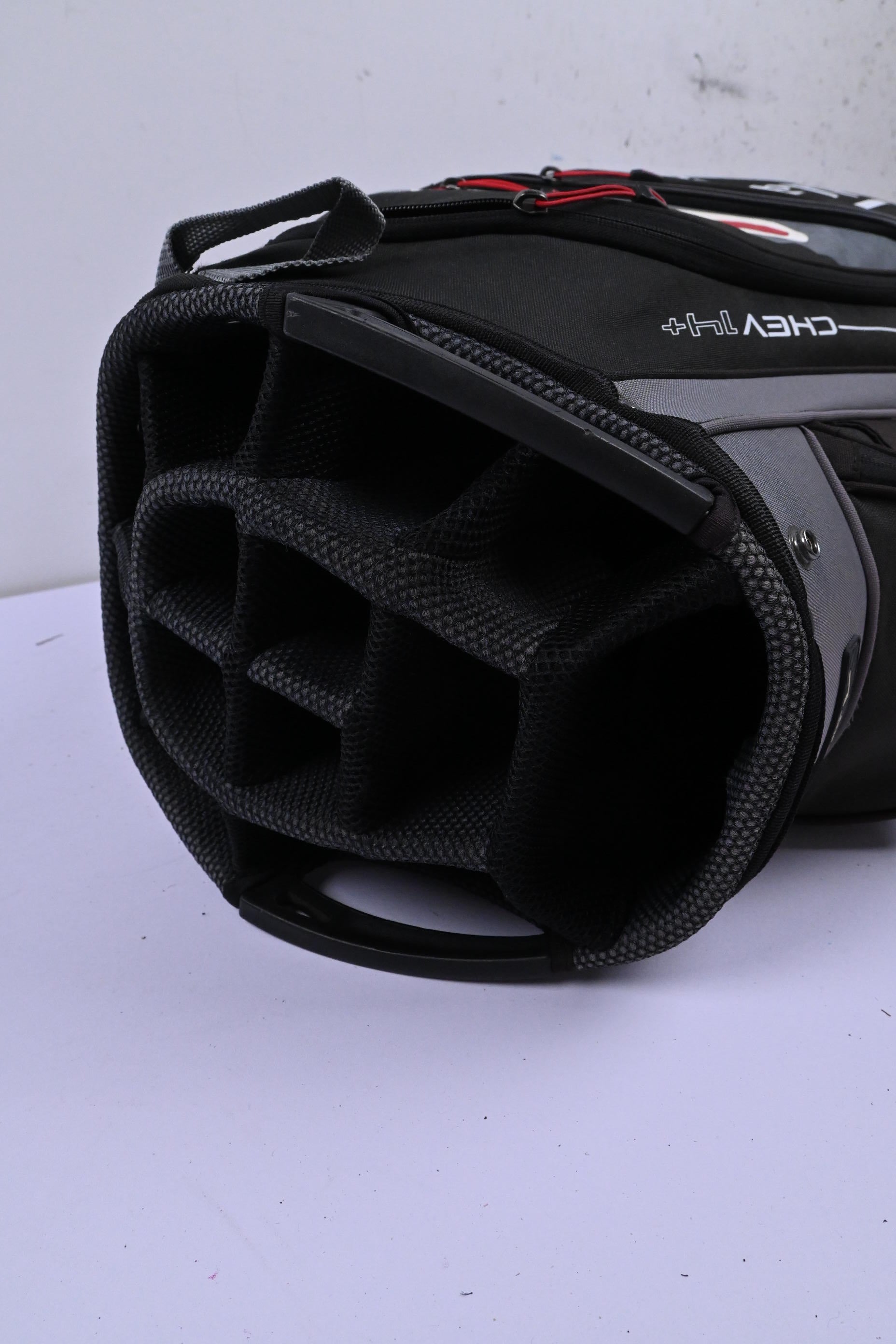 Callaway CHEV 14+ Cart Bag / 14-Way Divider / Black & Grey