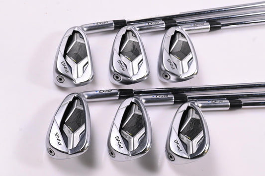 Ping G430 Irons / 6-PW+45° / Blue Dot / Regular Flex Ping AWT 2.0 Shafts