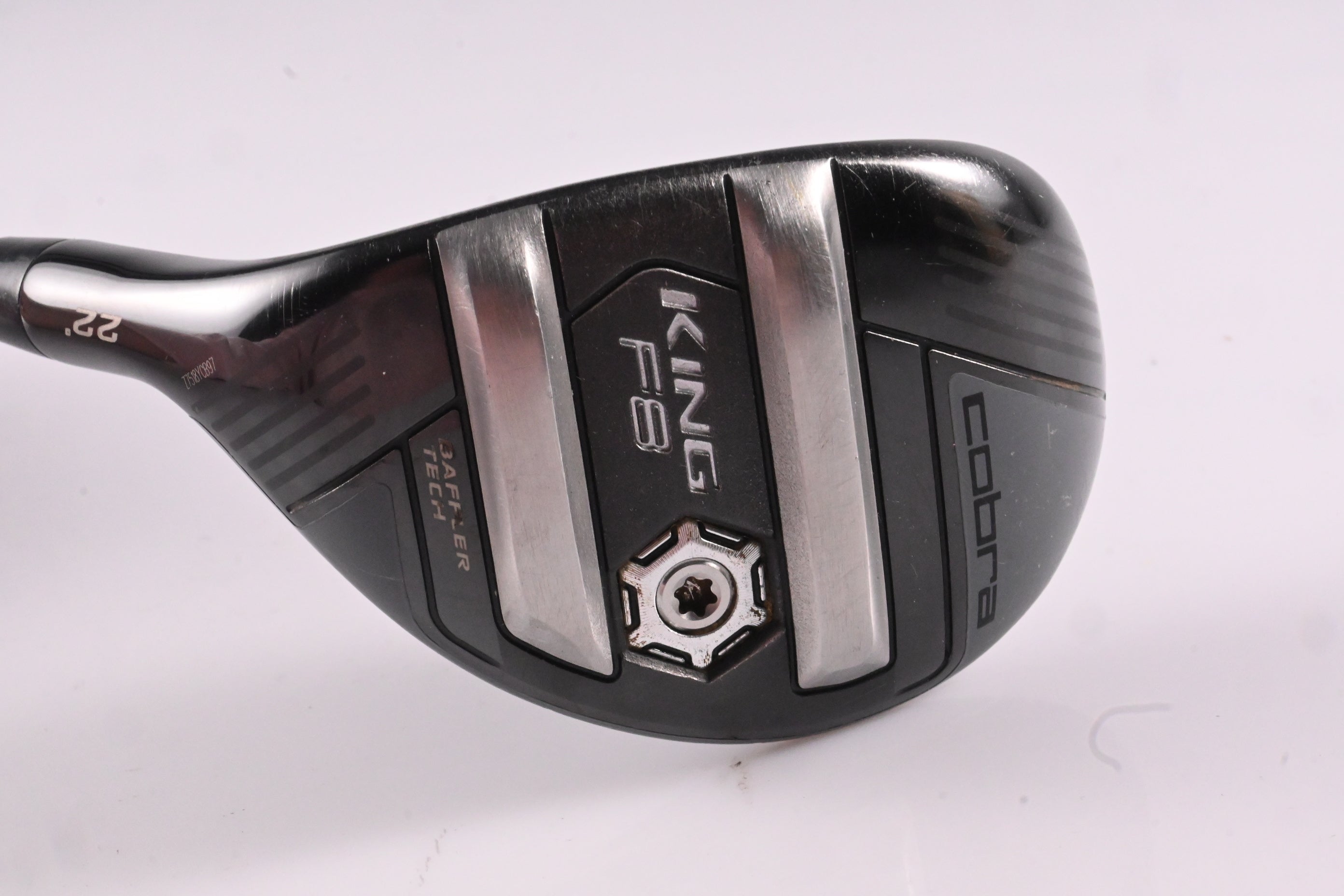 Left Hand Cobra King F8 #4 Hybrid / 22 Degree / Regular Flex Aldila Rogue Pro 75