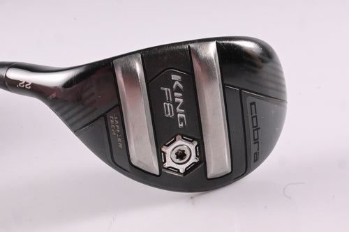 Left Hand Cobra King F8 #4 Hybrid / 22 Degree / Regular Flex Aldila Rogue Pro 75