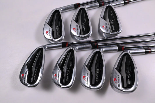 Benross Delta X Irons / 5-PW+SW / Regular Flex KBS MAX 80 Shafts