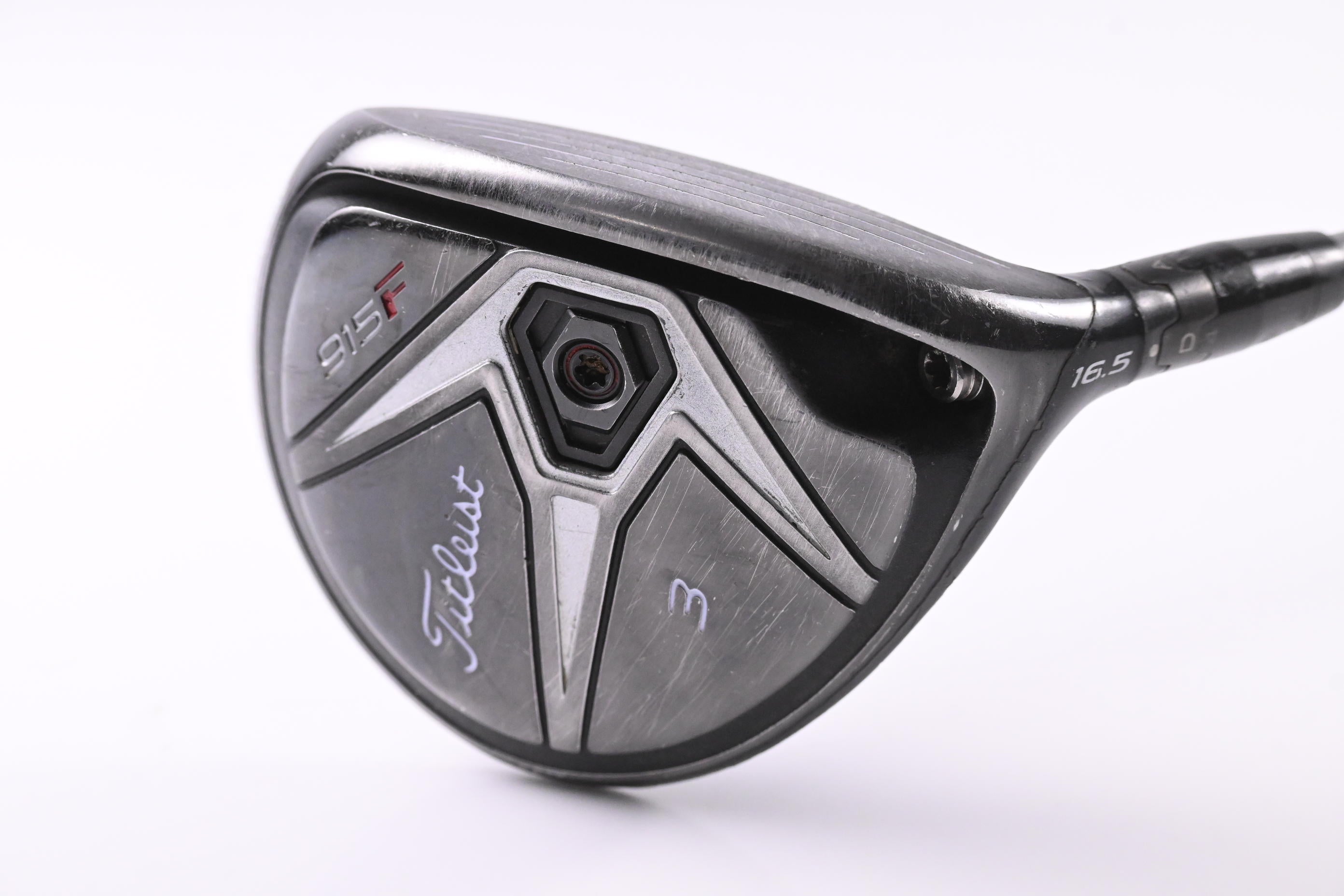 Titleist 915 F #3 Wood / 16.5 Degree / Regular Flex Diamana M+ 60 Shaft