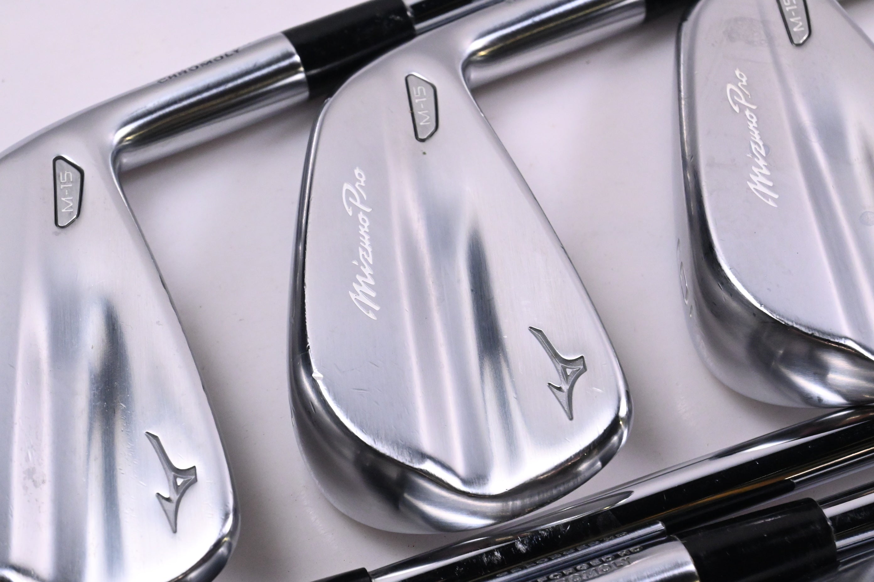 Mizuno Pro M-15 Irons / 4-PW / Stiff Flex Dynamic Gold S300 Shafts