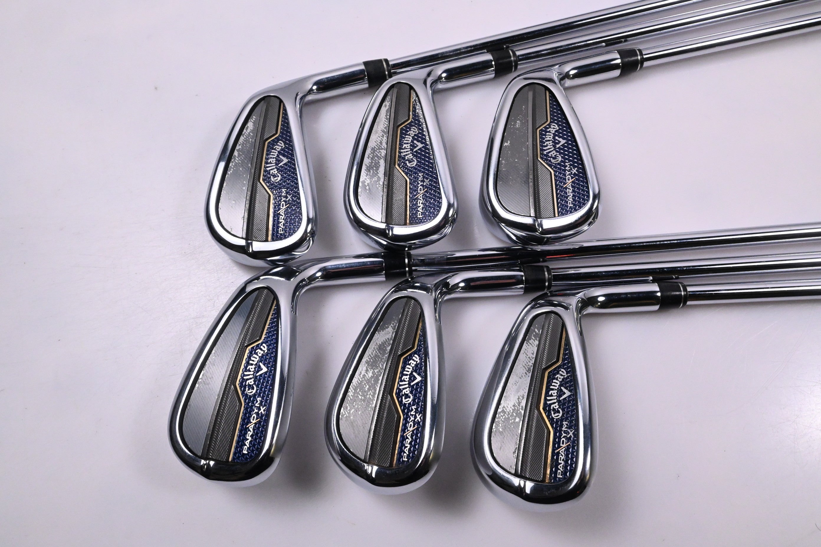 Callaway Paradym X Irons / 6-PW+GW / Regular Flex Elevate MPH 95 Shafts