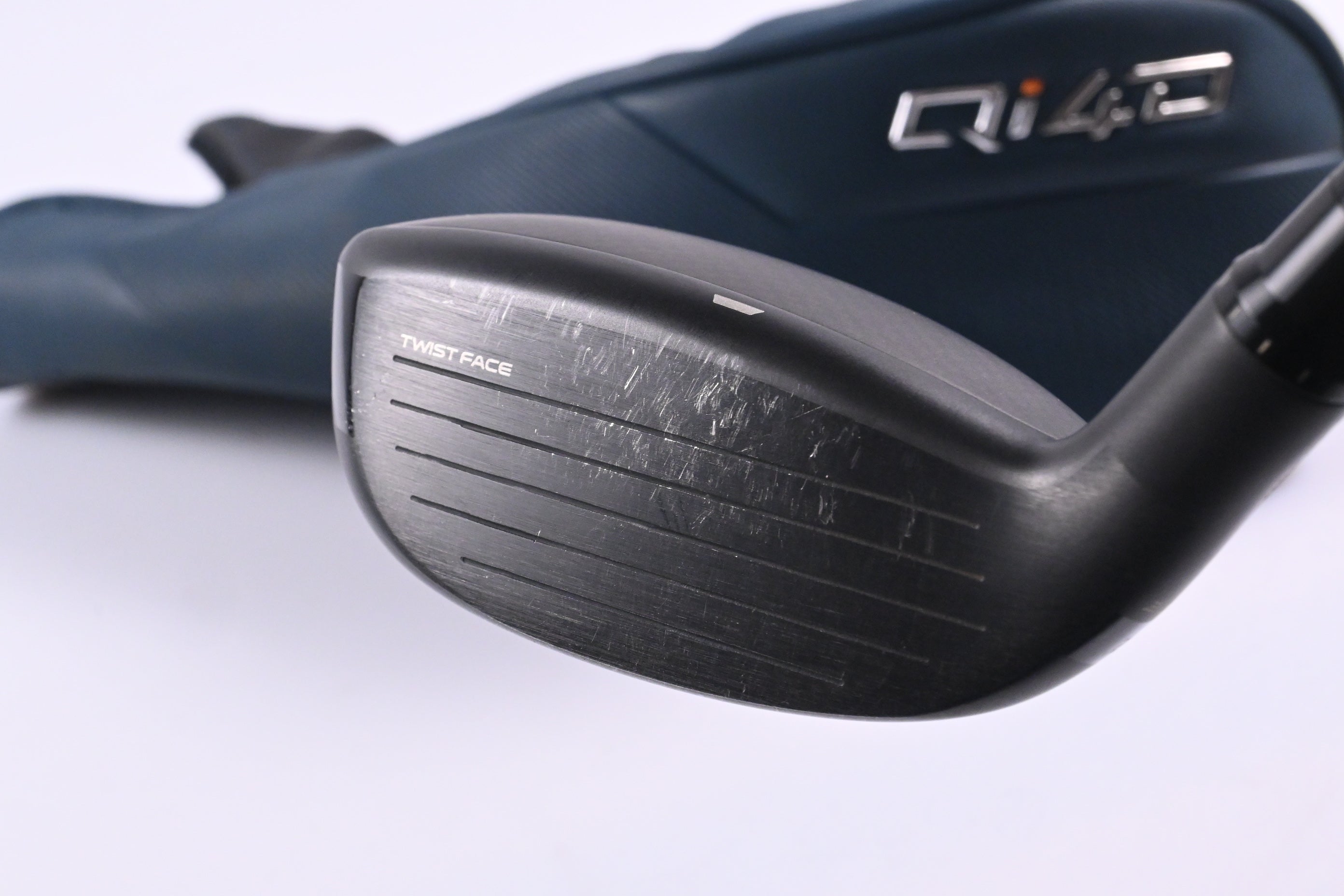 Taylormade Qi4D #4 Hybrid / 22 Degree / Stiff Flex Kai'li White 90 Shaft